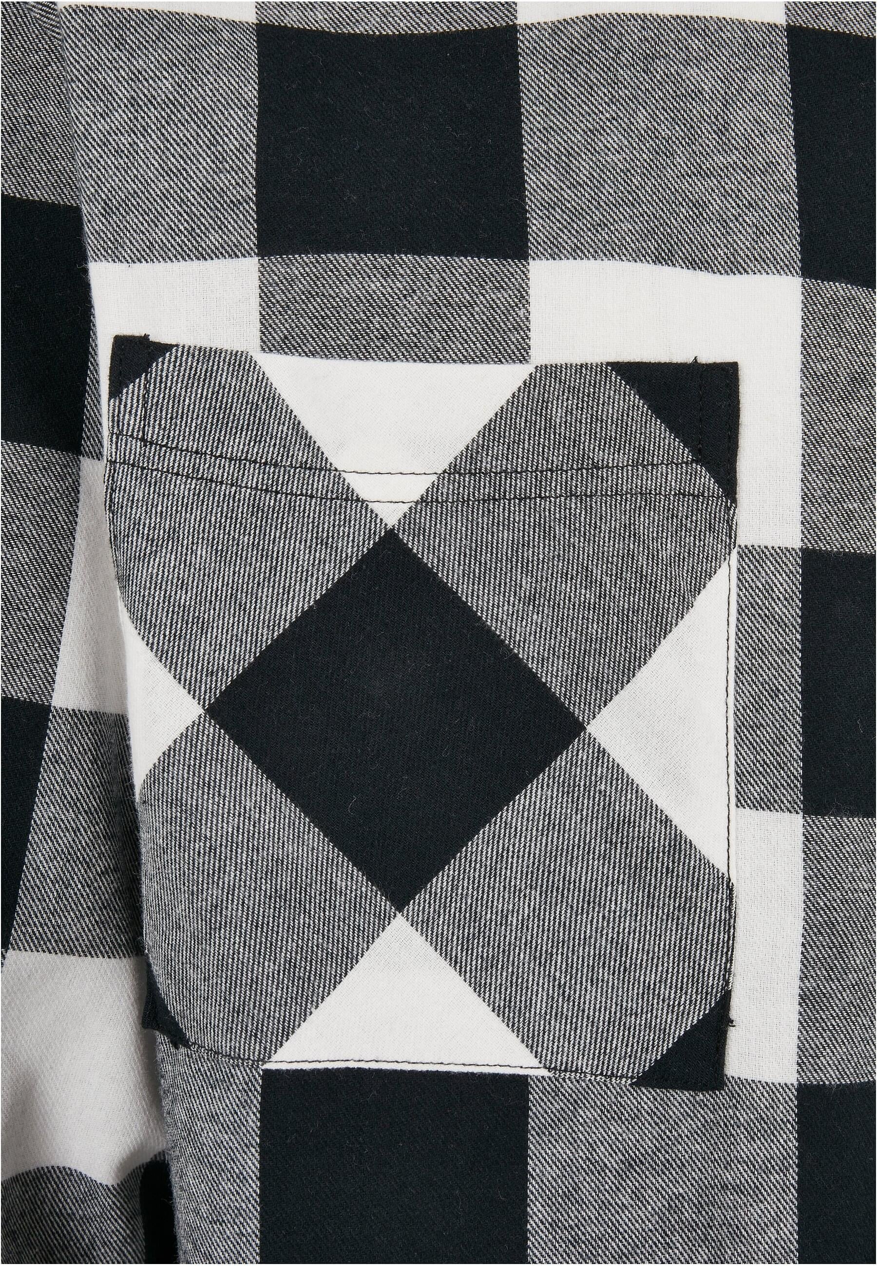 URBAN CLASSICS Langarmhemd »Urban Classics Herren Long Oversized Checked Shirt«, (1 tlg.)