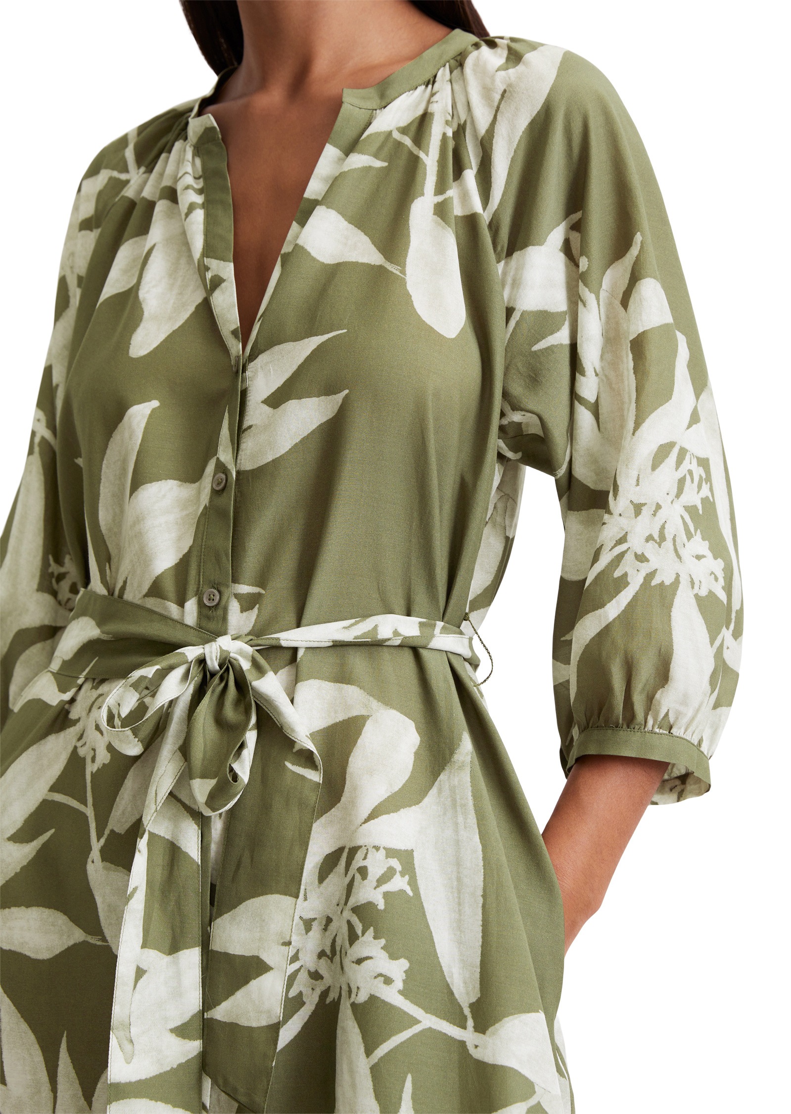 Marc O'Polo Druckkleid »aus Organic-Cotton-Viskose-Mix«