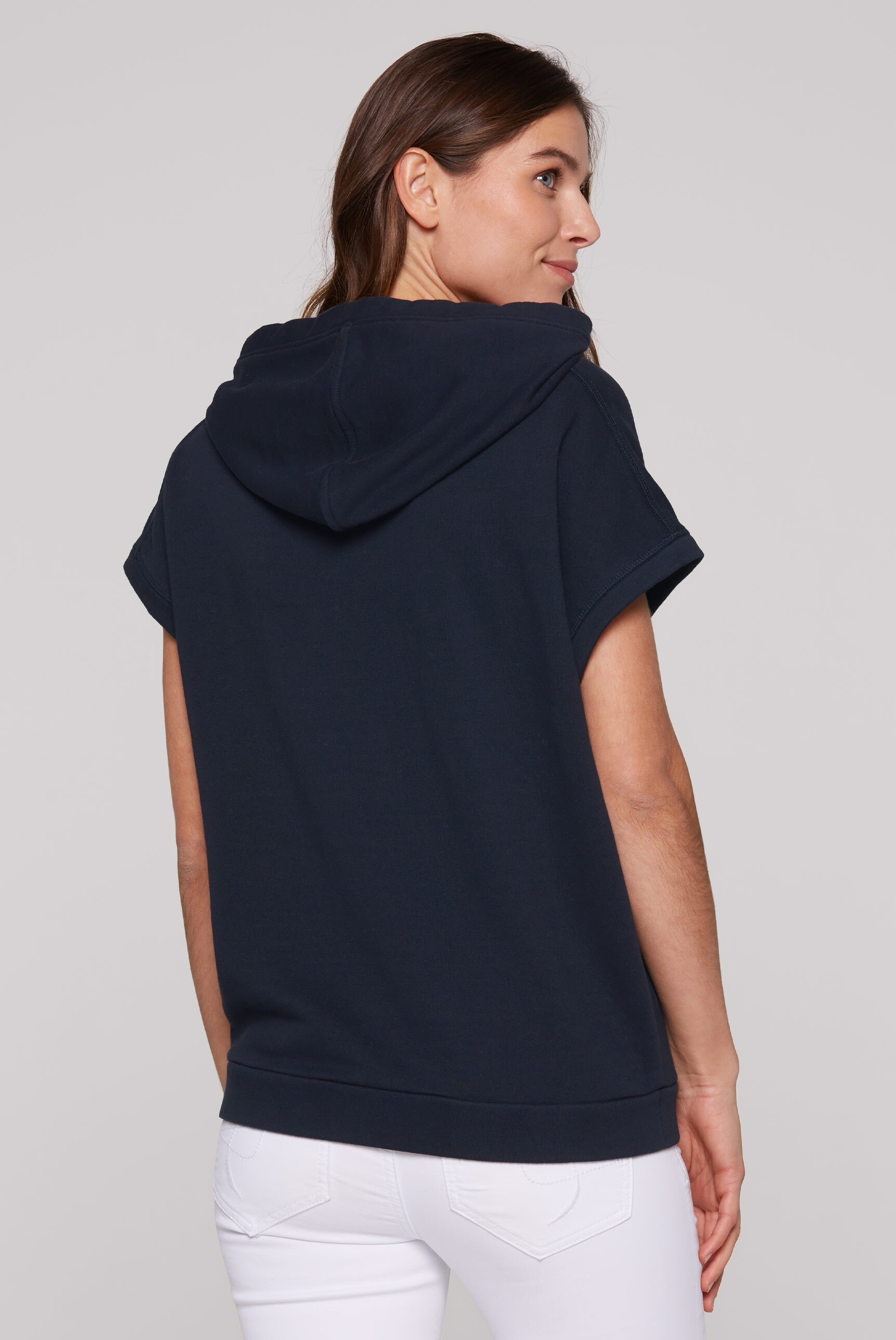 SOCCX Kapuzensweatshirt, mit Gummizug im Saum