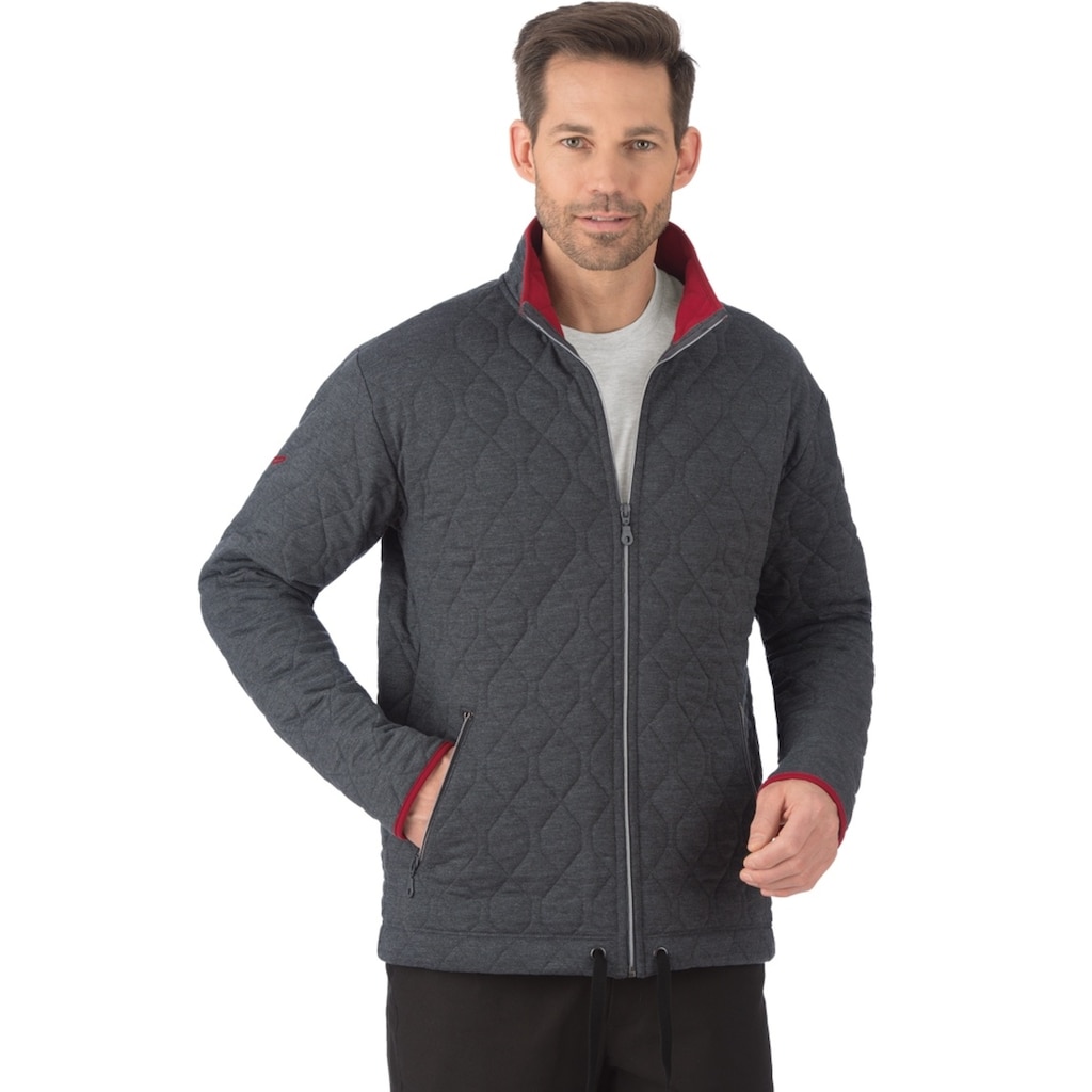 Trigema Sweatjacke »TRIGEMA Steppjacke aus Sweat-Qualität«, (1 tlg.)