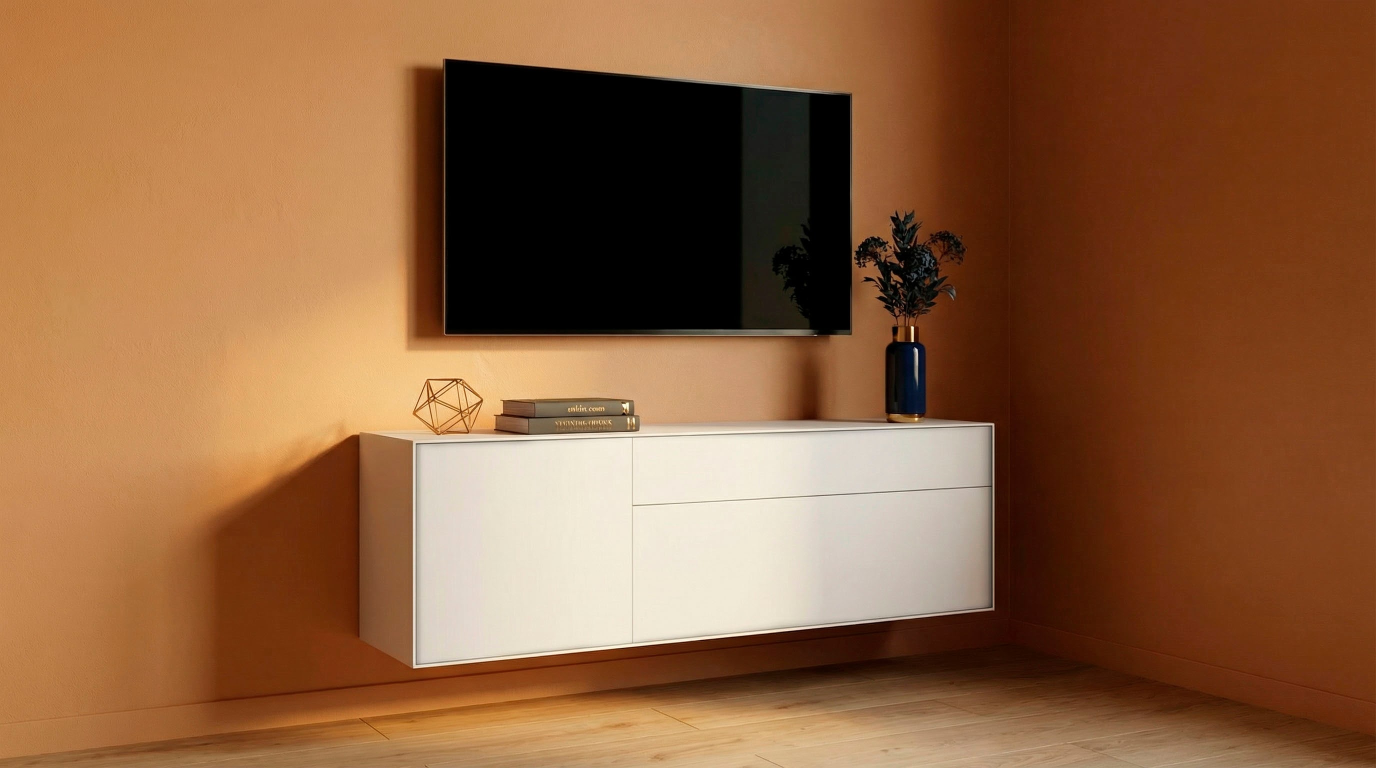 LeGer Home by Lena Gercke Lowboard "Essentials, TV-Board, TV-Kommode, TV-Schrank, TV-Möbel" Breite: 166 cm, UV lackiert, Push-to-open-Funktion