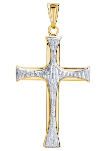 Firetti Kreuzanhänger »Symbol des Glaubens, bicolor, zweifarbig, doppellagig« kaufen