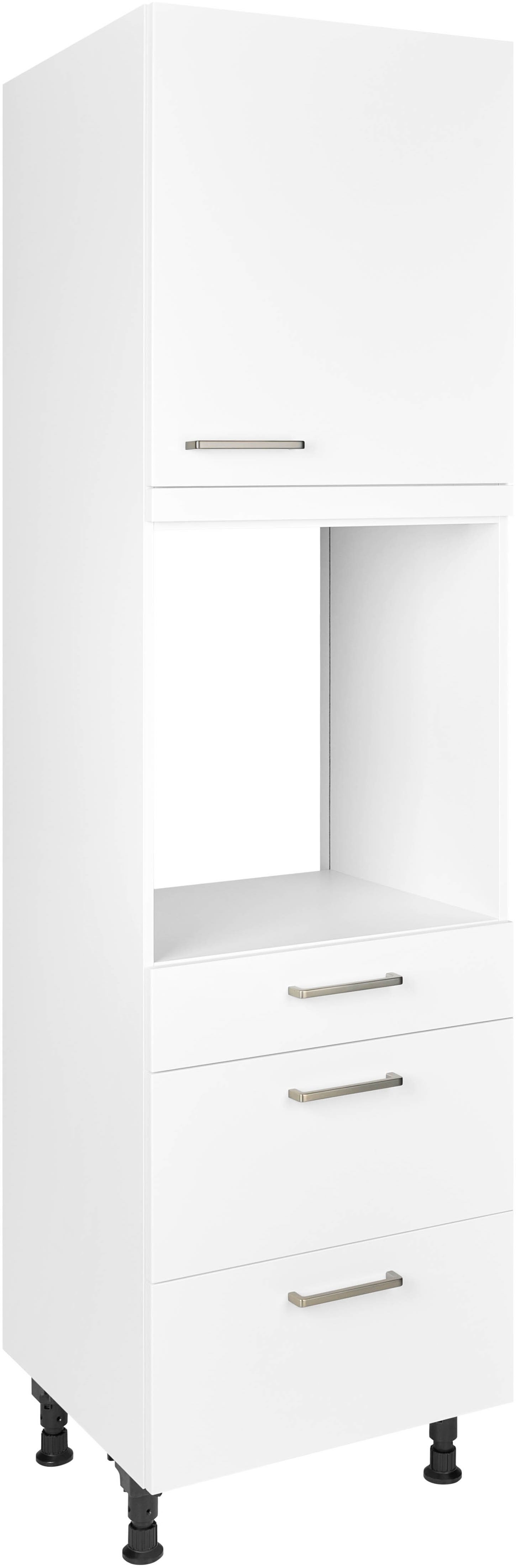 nobilia ""Touch", Ausrichtung wählbar, mit Schublade und zwei Auszügen und" einer Tür, vormontiert, Breite/Höhe: 60/216,6 cm
