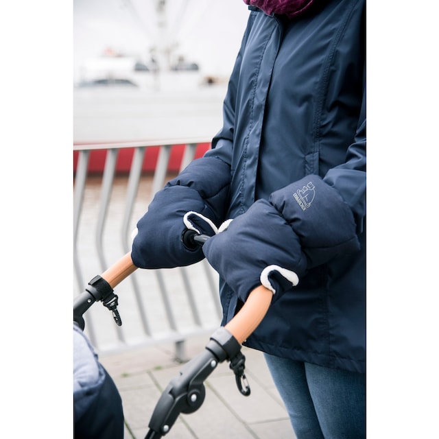 Heitmann Felle Kinderwagen-Handwärmer »Eisbärchen Copy«, Handschuhe für den  Kinderwagen, Handmuff mit praktischen Druckknöpfen kaufen | BAUR