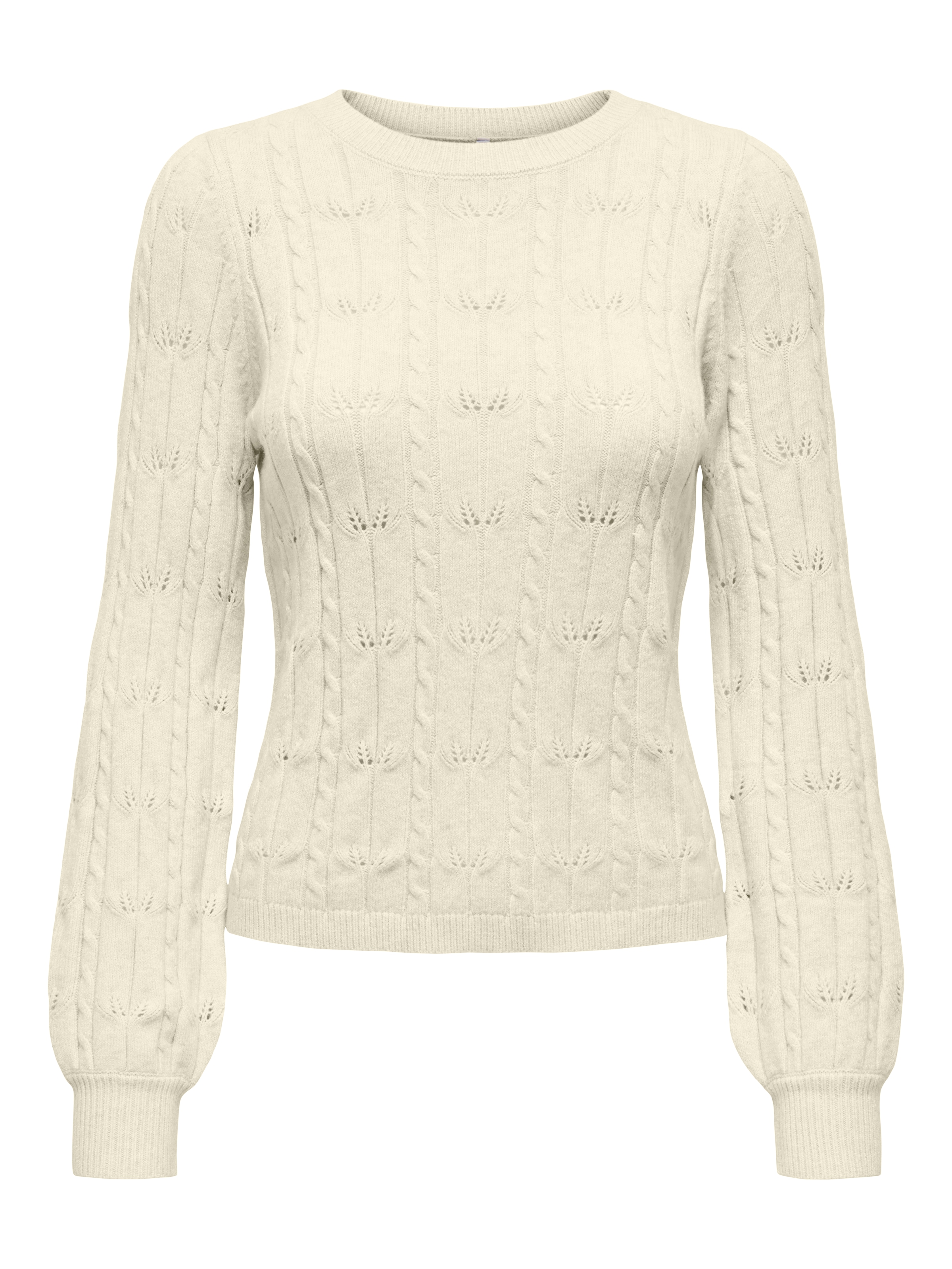 ONLY Strickpullover "ONLKATIA LS STRUCTURE O-NECK PULL CC KNT" günstig online kaufen