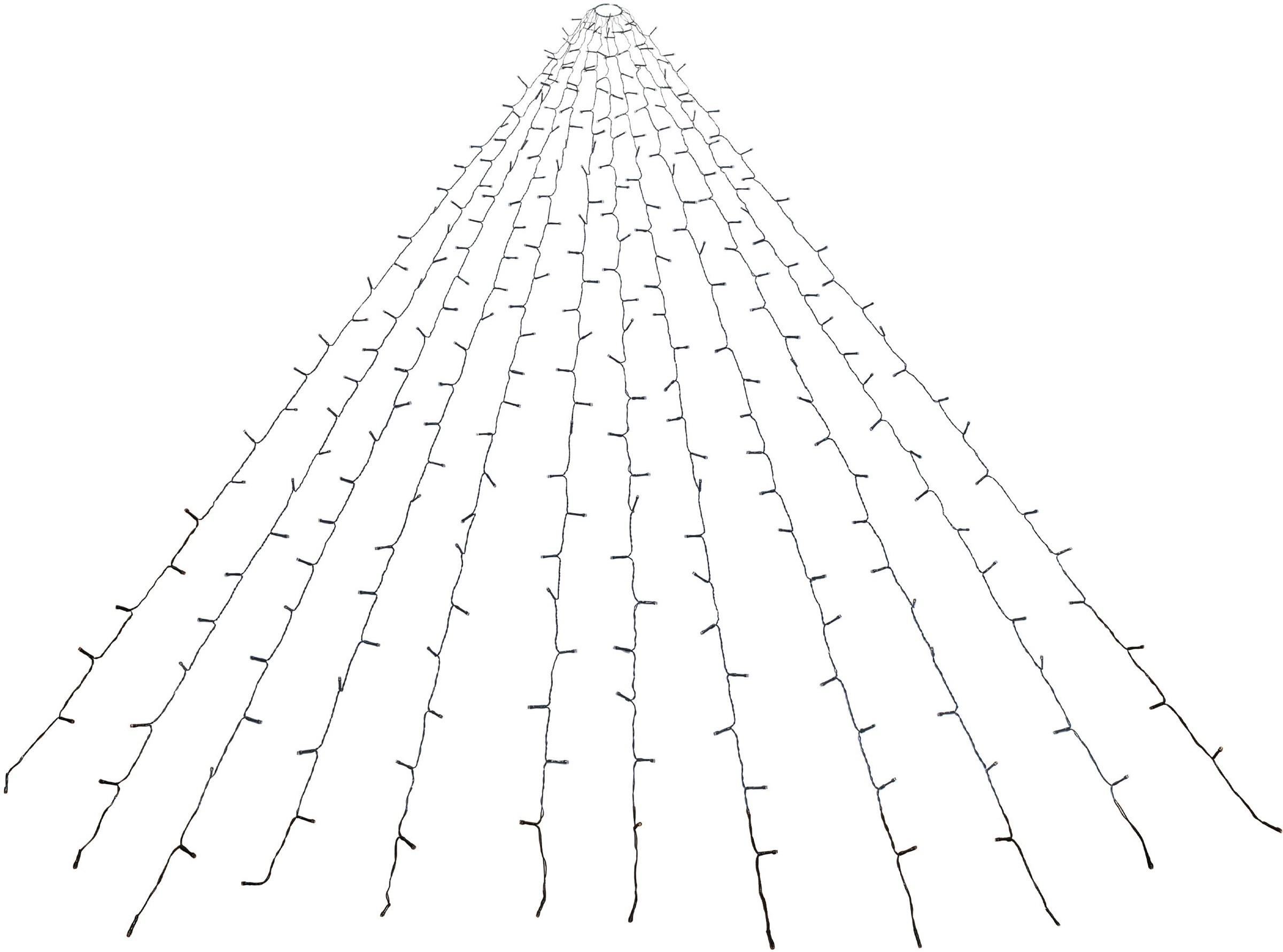 my home LED-Baummantel »Liali - Outdoor / Indoor Baumvorhang« 312 Stk.-flammig LED-Baummantel, Außen, Deko, Timer, Lichterkette, warmweiß, Vorhang