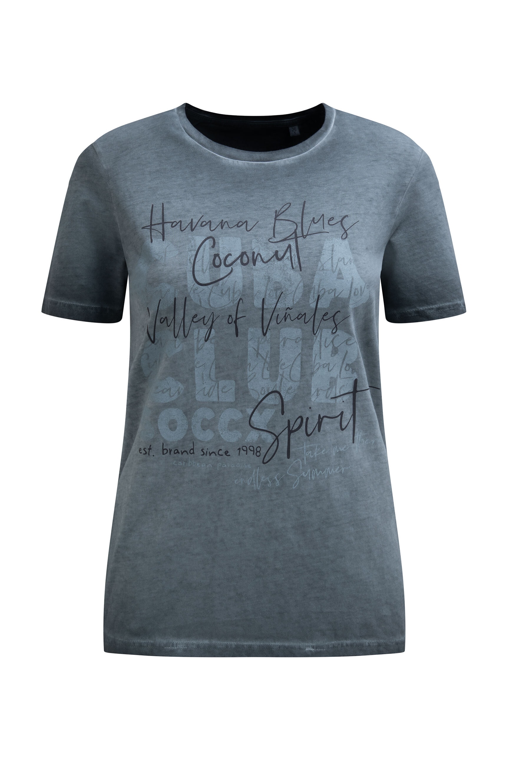 SOCCX Rundhalsshirt mit Necktape