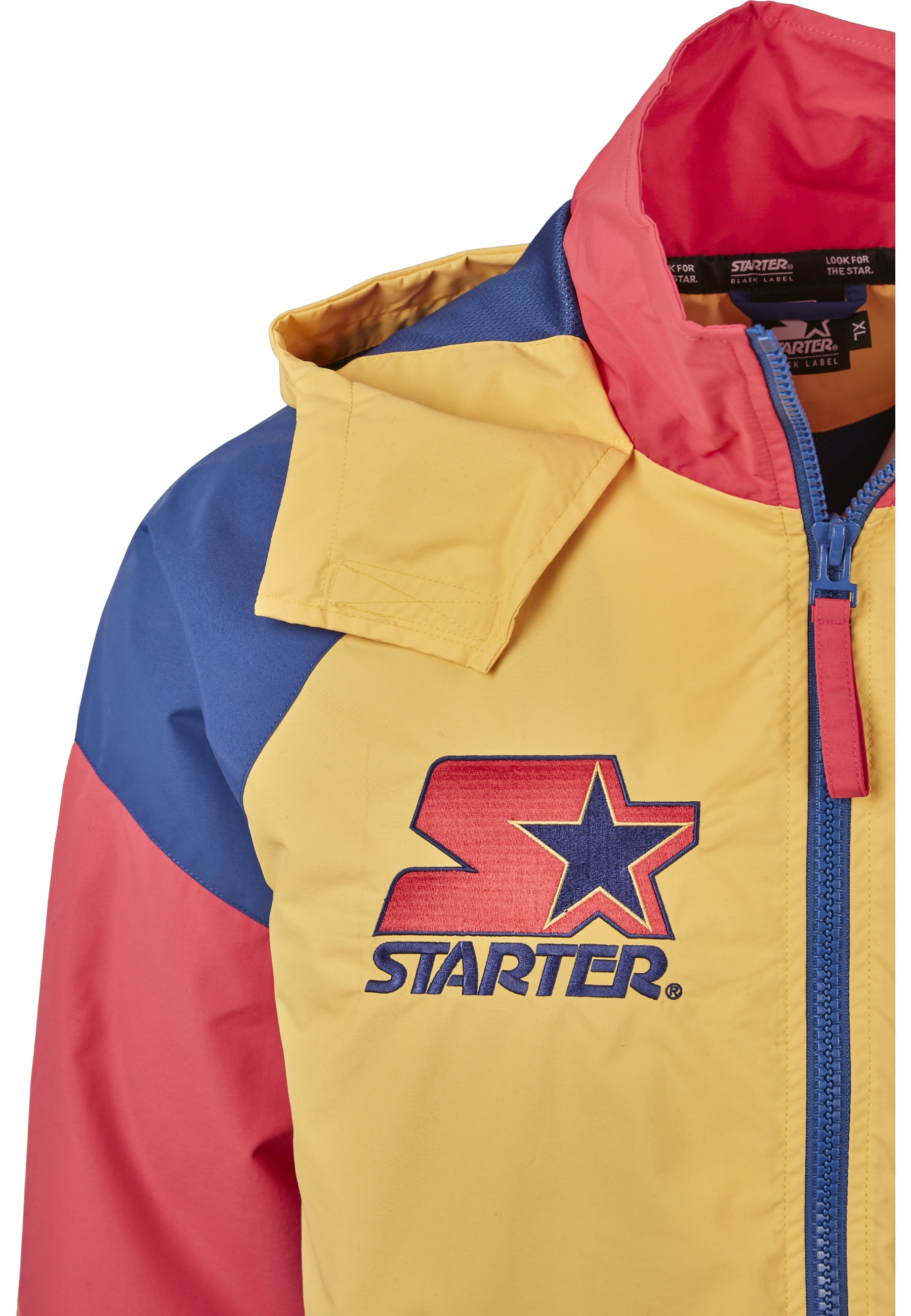 Starter Black Label Funktionsmantel »Starter Black Label Herren Starter Multicolored Logo Jacket«