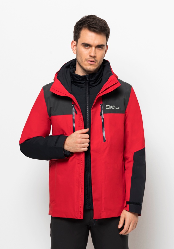 Jasper 3in1 Jack Wolfskin Parka In 3in1 Jacket Outdoor Jacken Jack