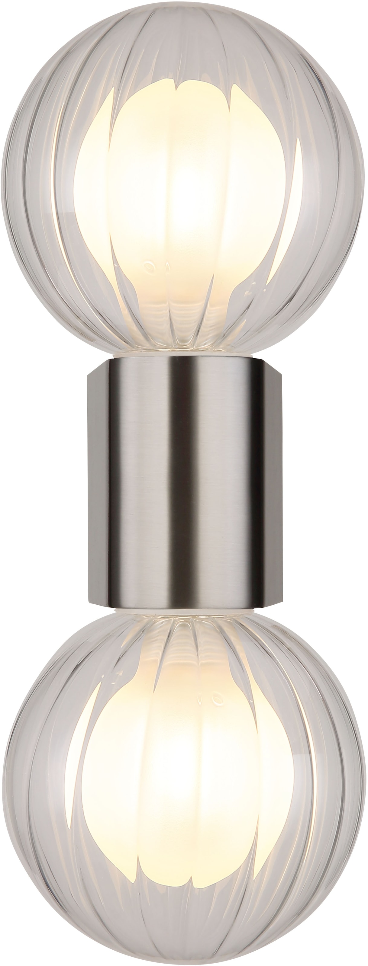 GLOBO LIGHTING Wandleuchte »ANDER«, Leuchtmittel G9 | ohne Leuchtmittel, Wandlampe/Spot/Glas klar/Wohnzimmer/Flur/3000K/IP44/Kugel
