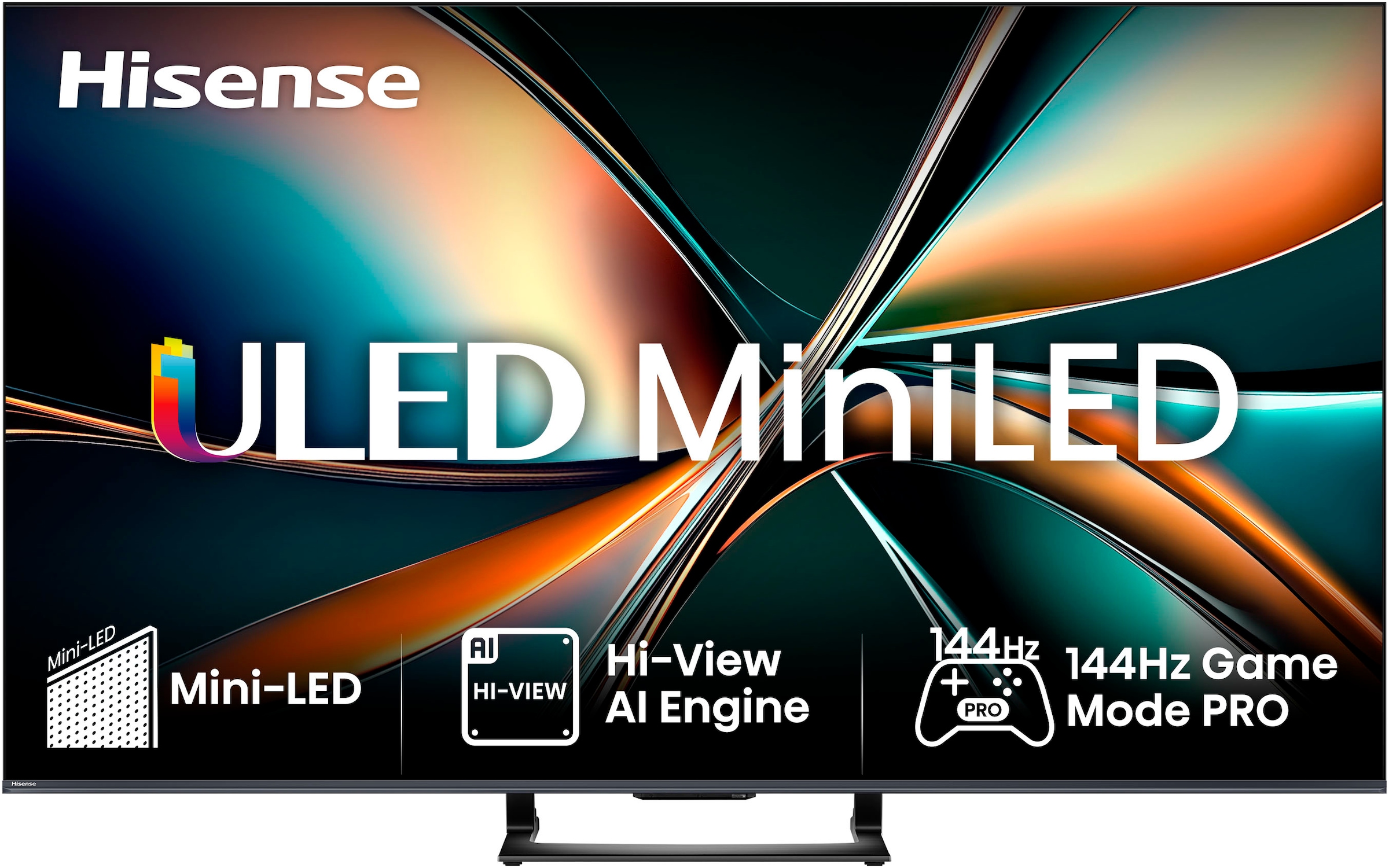 Hisense QLED Mini LED-Fernseher »50U7Q«, 4K Ultra HD, Smart-TV, 4K UHD Mini LED