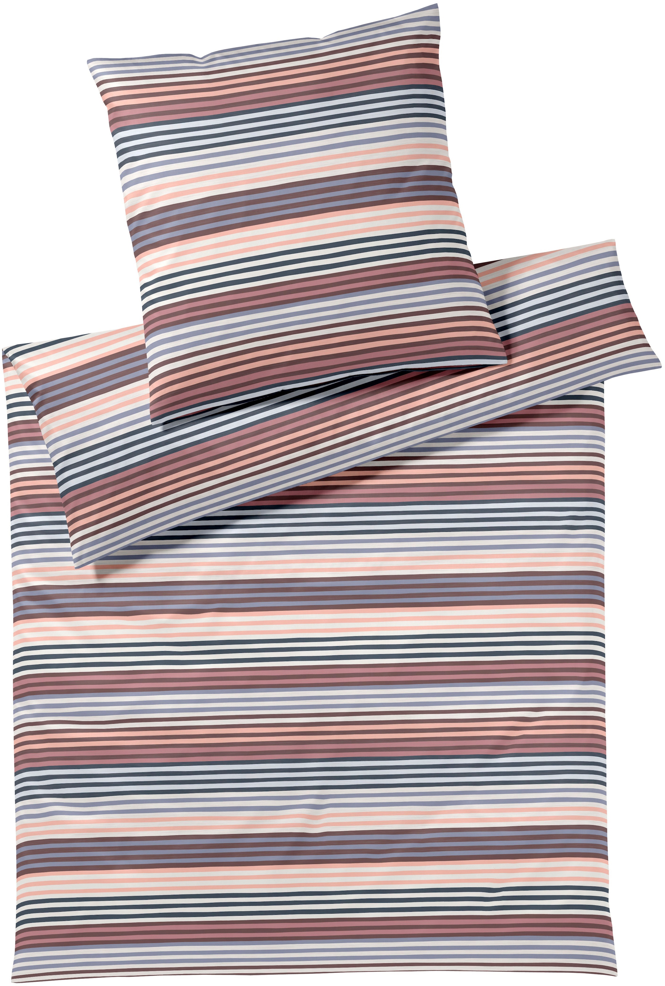 Elegante Bettwäsche "Rio" 2 Stk. tlg. angenehmes Hautgefühl günstig online kaufen
