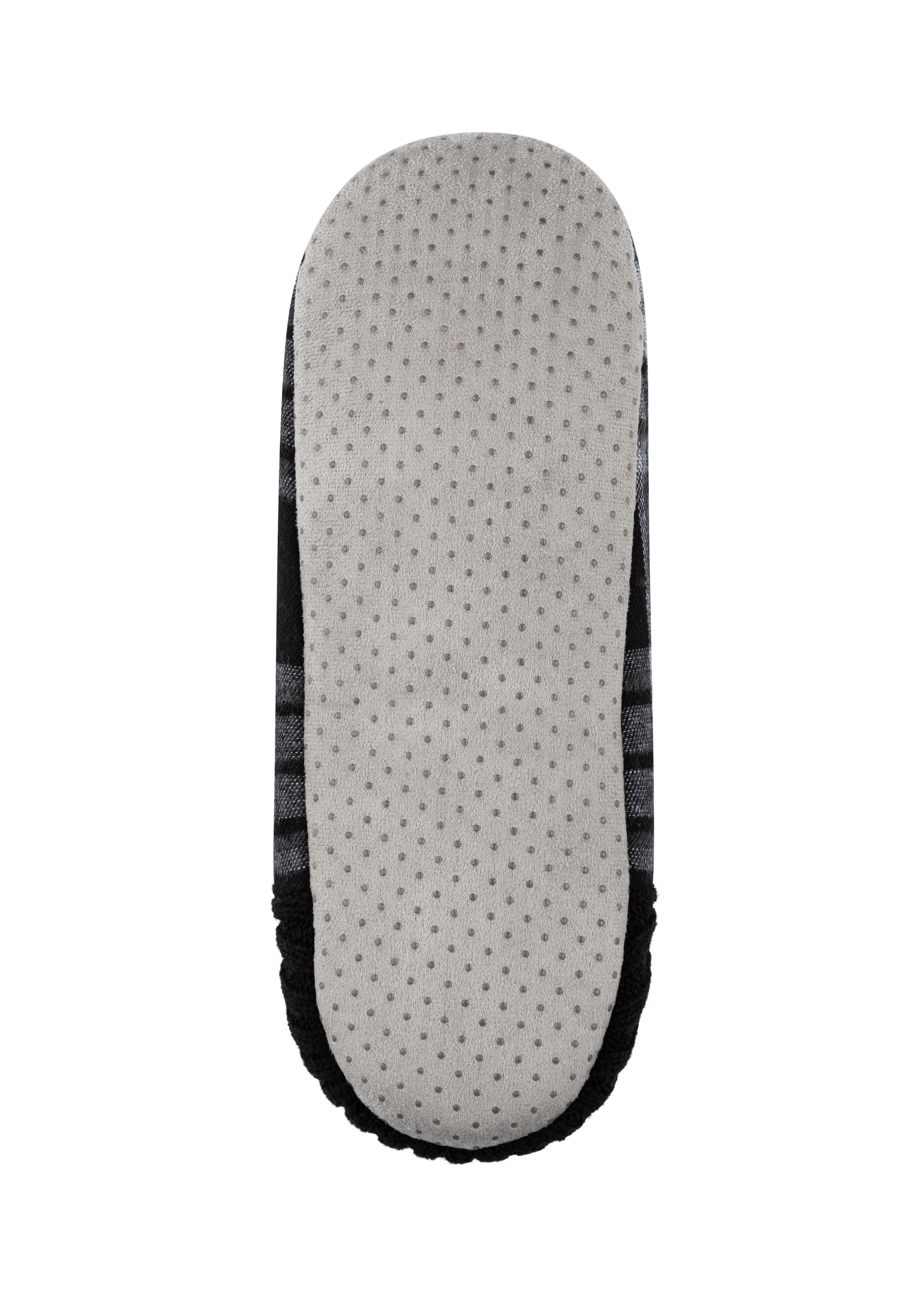 Camano Socken mit ABS-Sohlenaufdruck, kariert