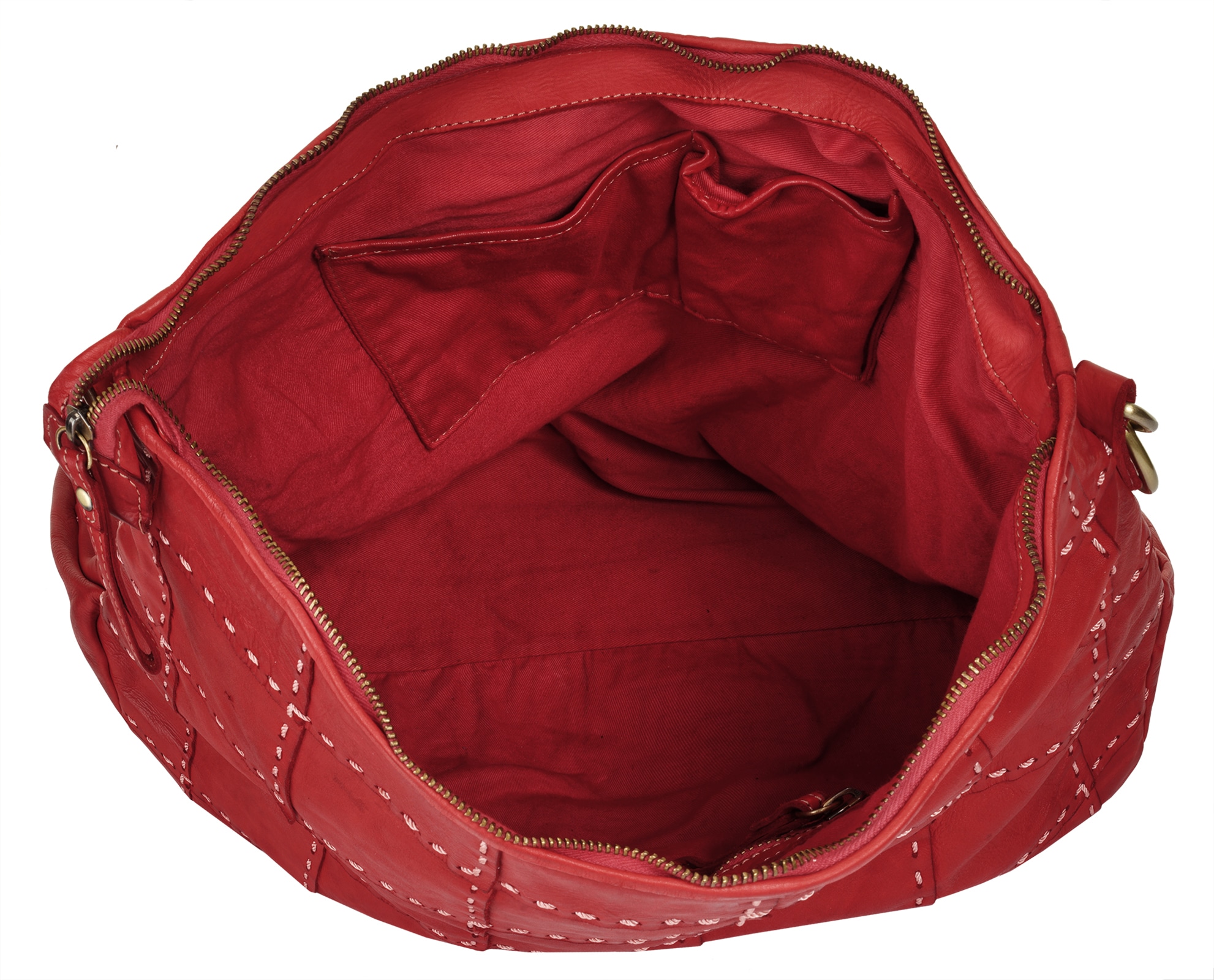 Samantha Look Shopper, echt Leder, Made in Italy