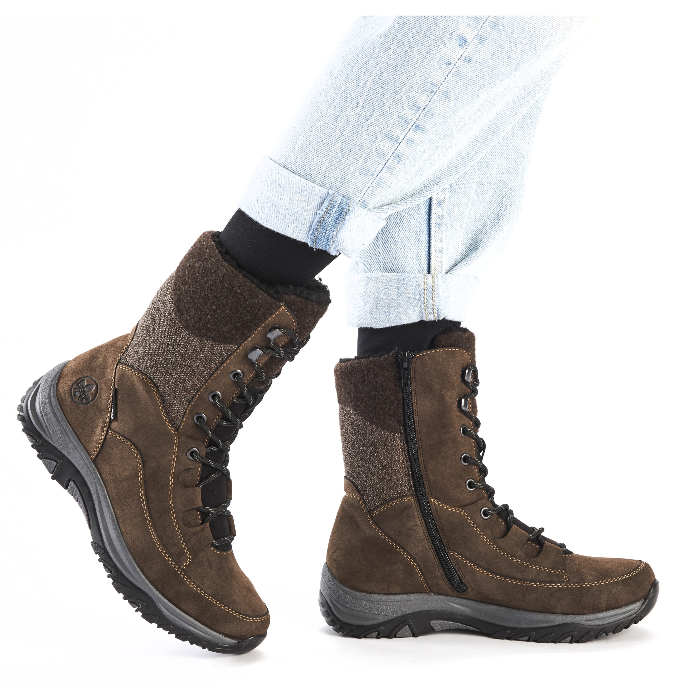 Rieker Winterboots, Outdoorboots, Stiefelette mit TEX und Innenreißverschluss