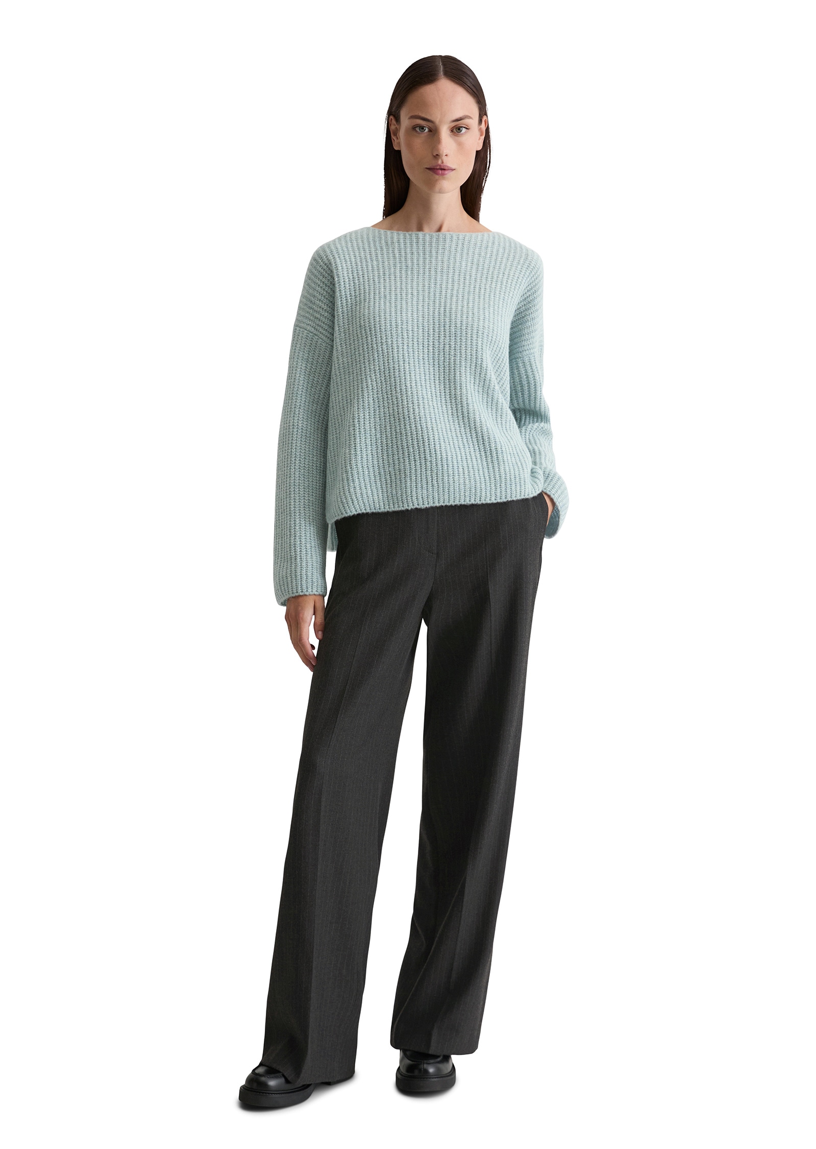 Marc O'Polo Strickpullover »aus softem Schurwolle-Mix«