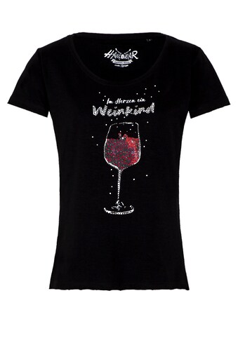 Hangowear Trachtenshirt, Damen, nicht nur für Weinliebhaberinnen kaufen