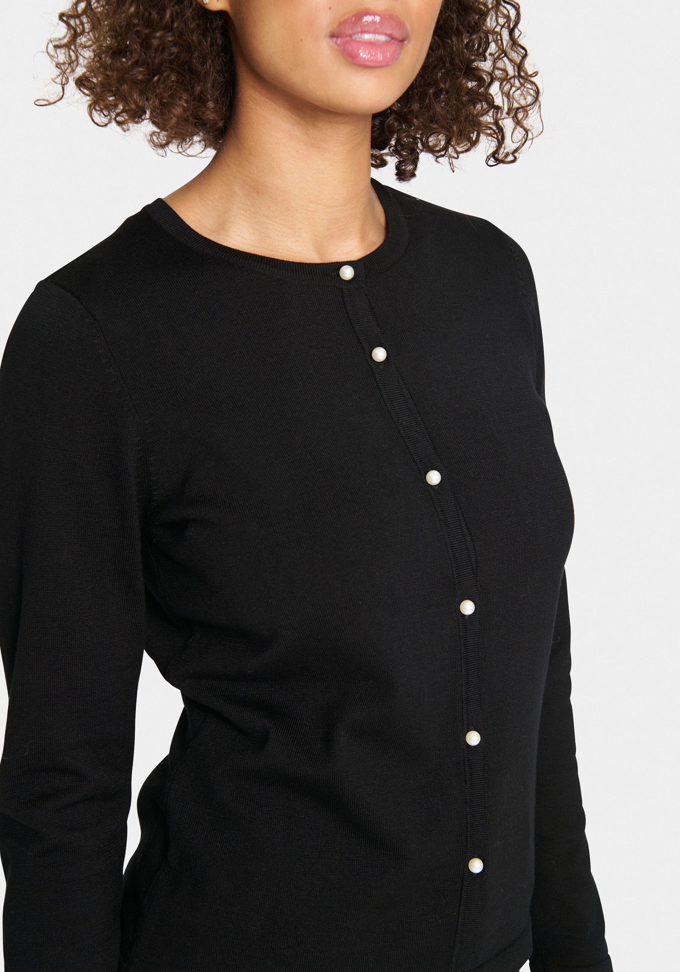 Saint Tropez Strickjacke »JemmaSZ Cardigan«, mit Zierknöpfen