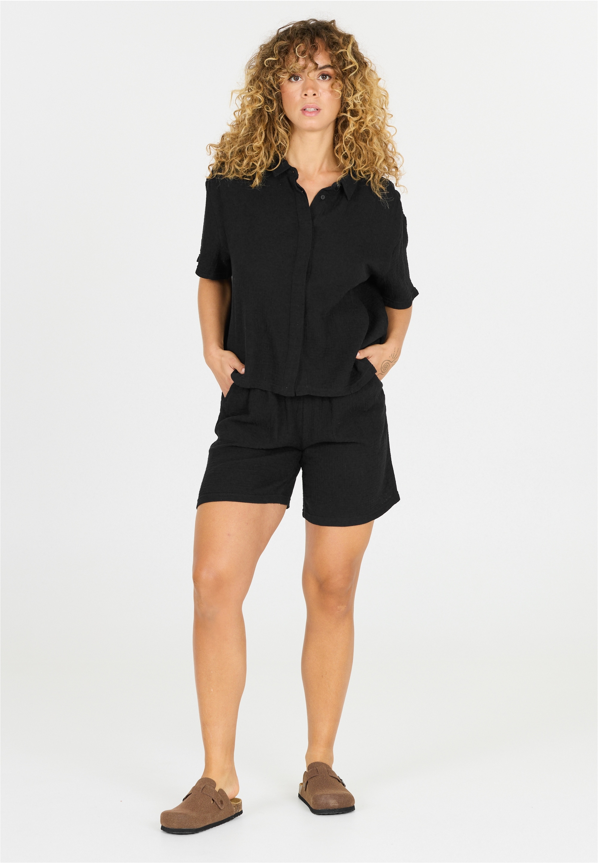CRUZ Shorts »Melany«, aus reiner Baumwolle