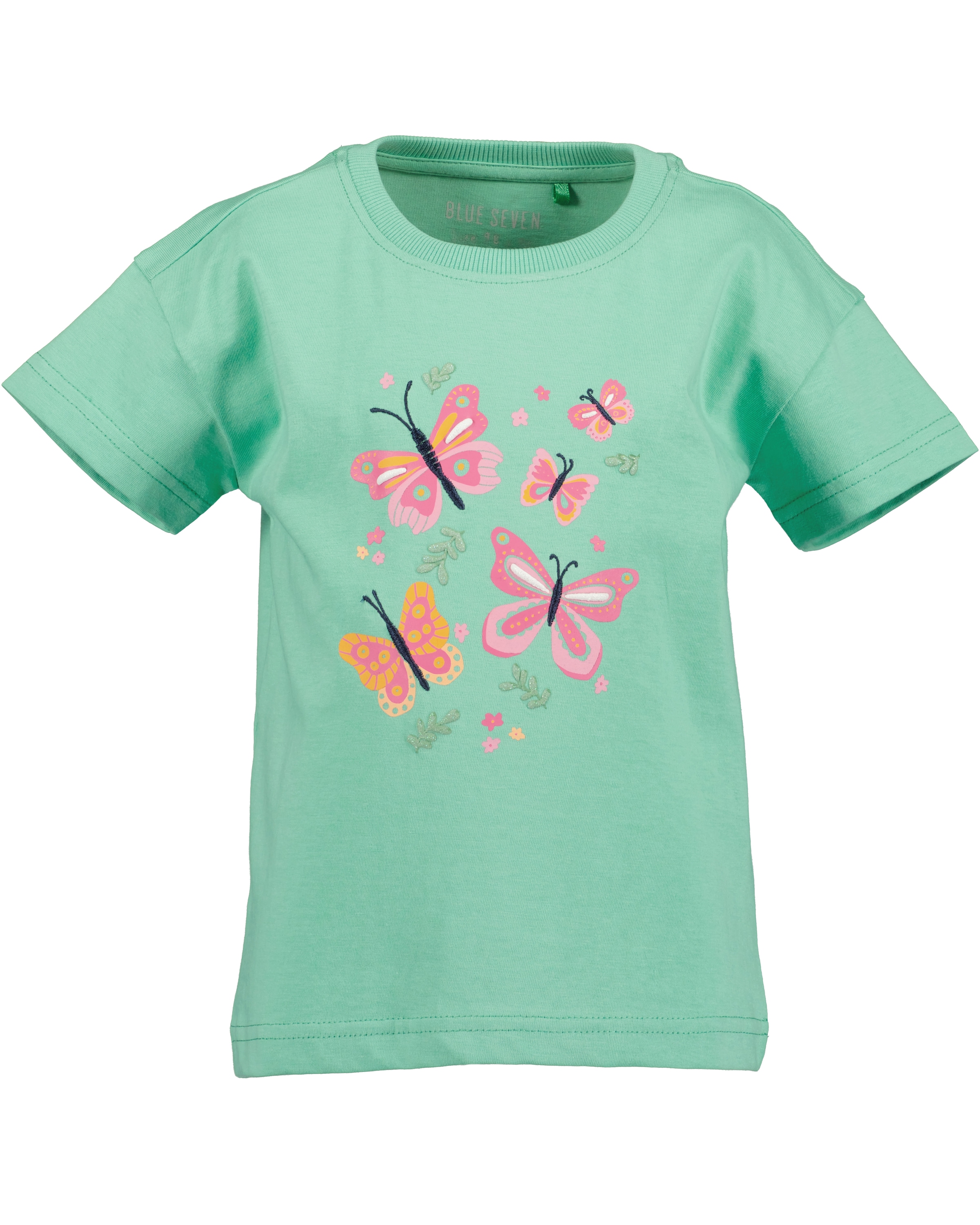 Blue Seven T-Shirt »Blue Seven 2er Pack Mädchen T-Shirts mit Blumen«