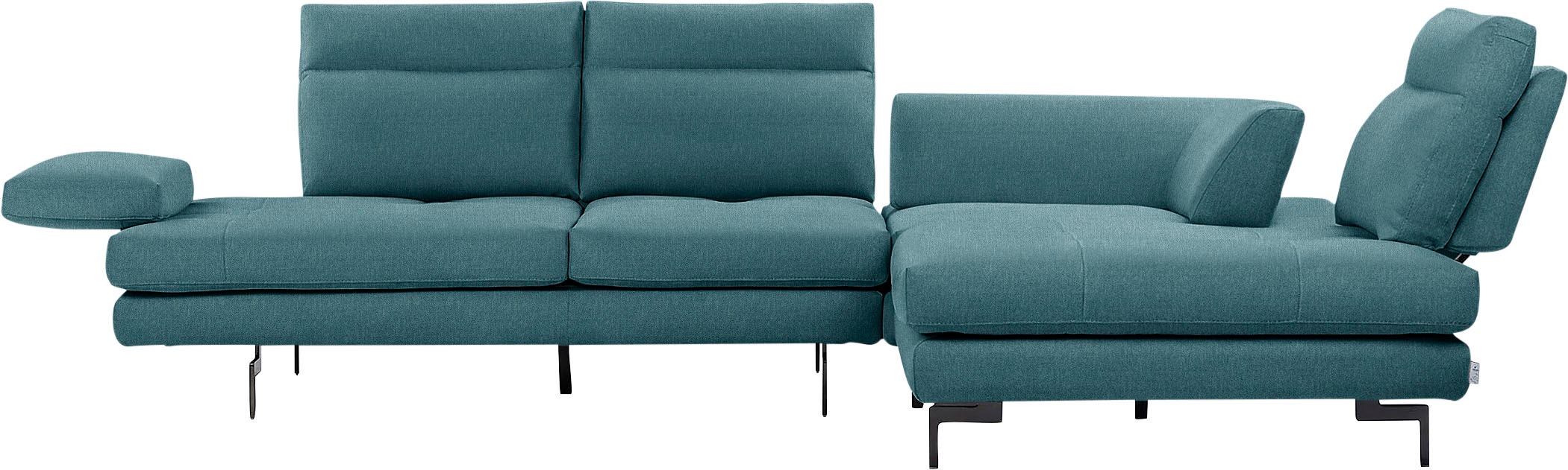 CALIA ITALIA Ecksofa "Toby Wing, Komfortsofa mit Sitzkomfort der Extraklass günstig online kaufen