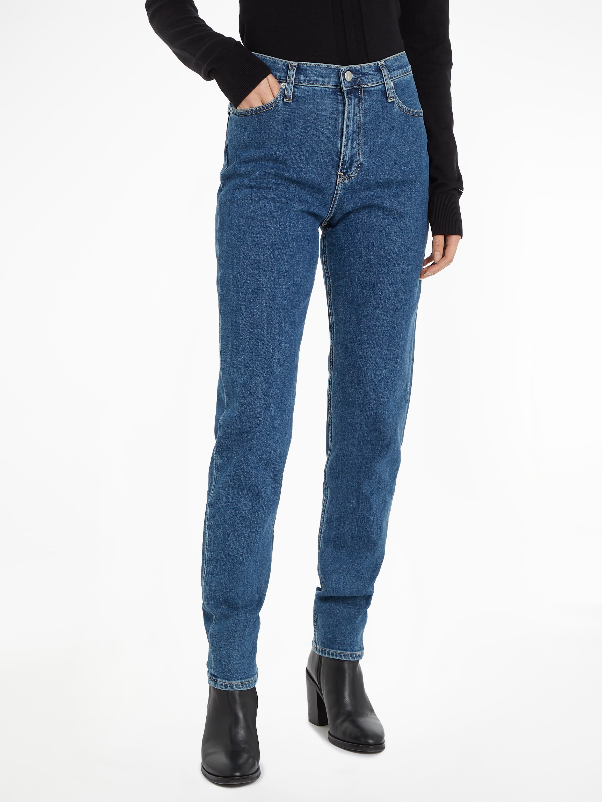 Calvin Klein Jeans Mom-Jeans "MOM JEAN", im 5-Pocket-Style günstig online kaufen