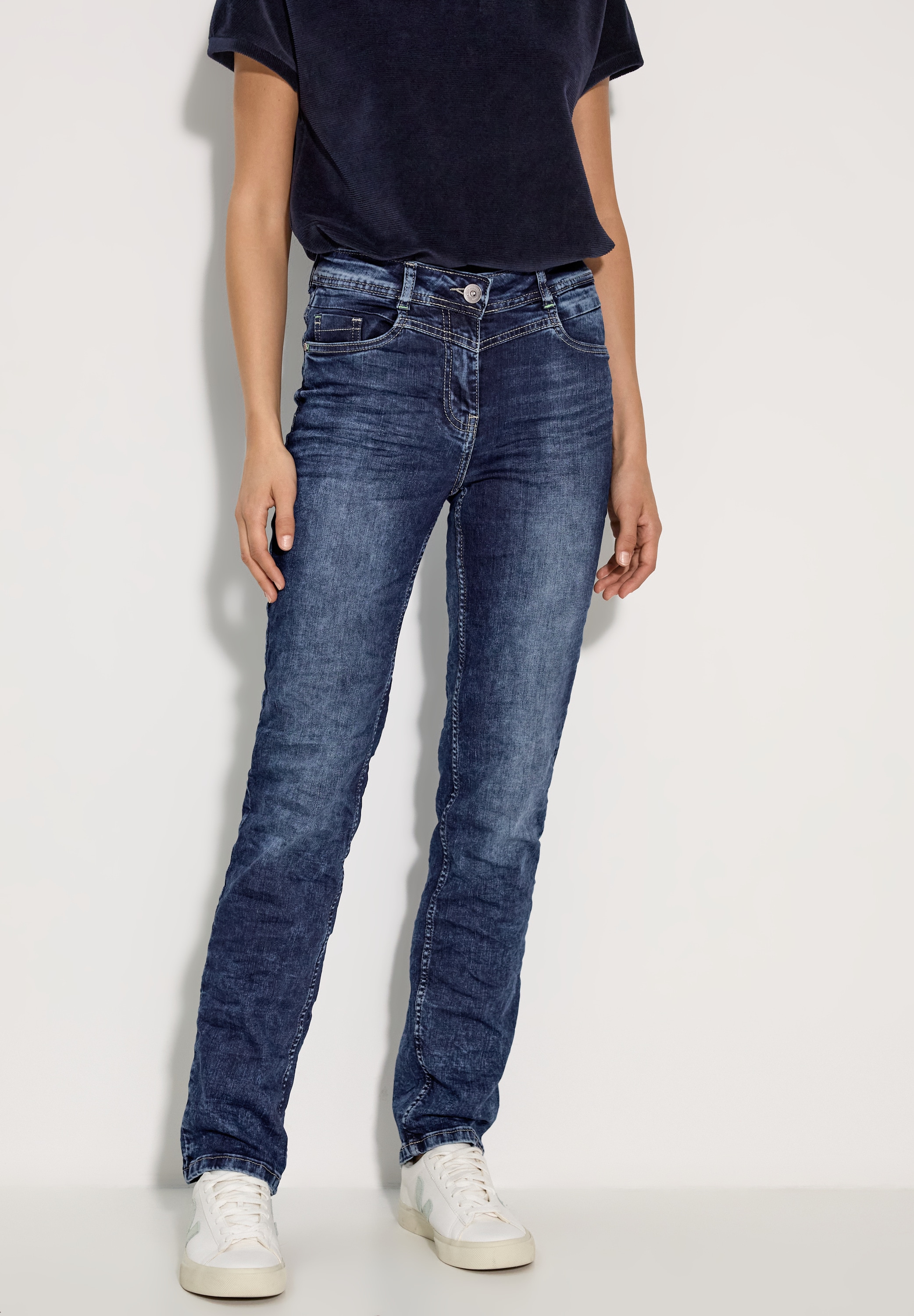 Cecil Slim-fit-Jeans »Style Toronto«, im Four-Pocket Style