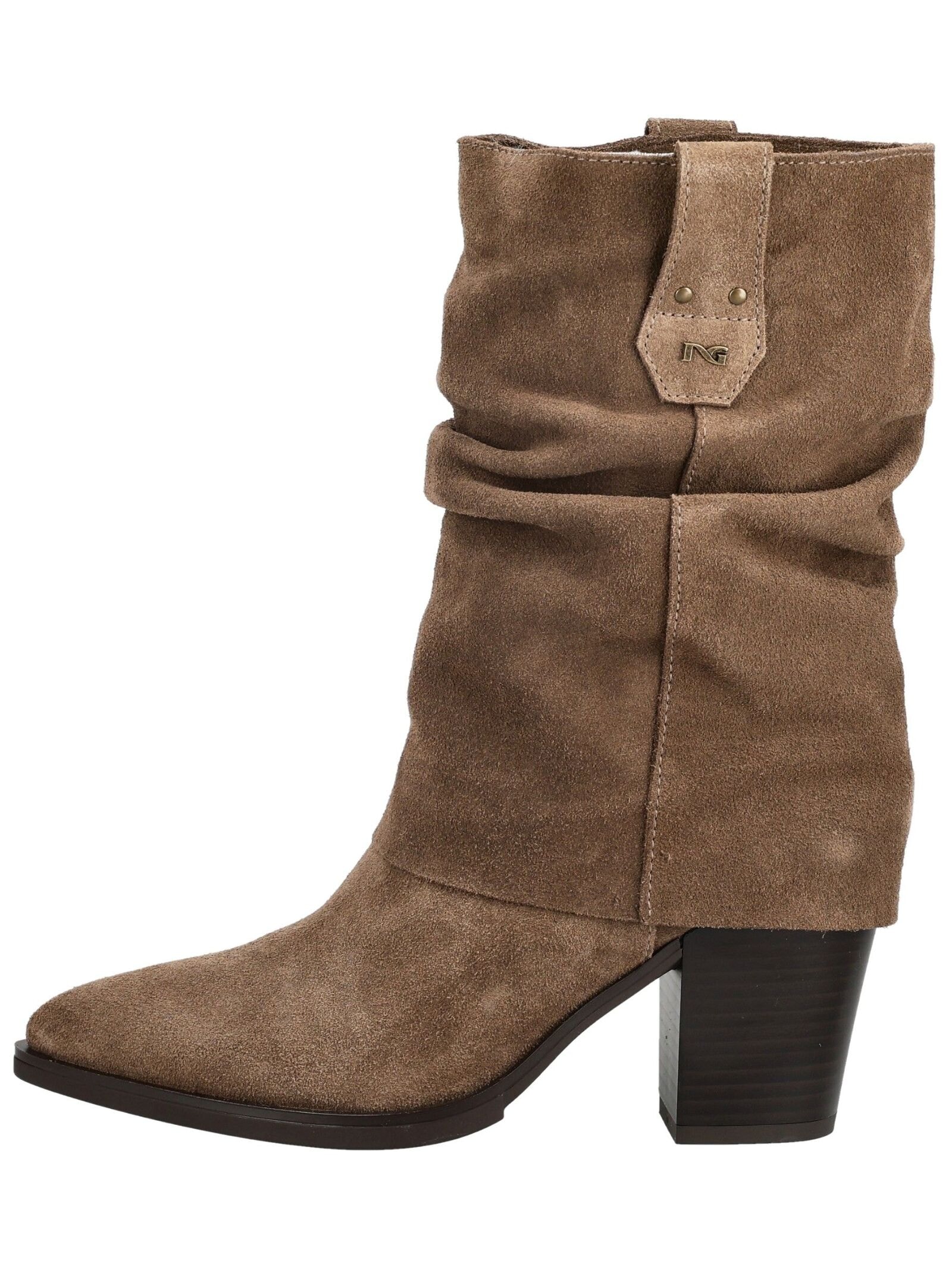 Nero Giardini High-Heel-Stiefelette »Nero Giardini Stiefelette Veloursleder«