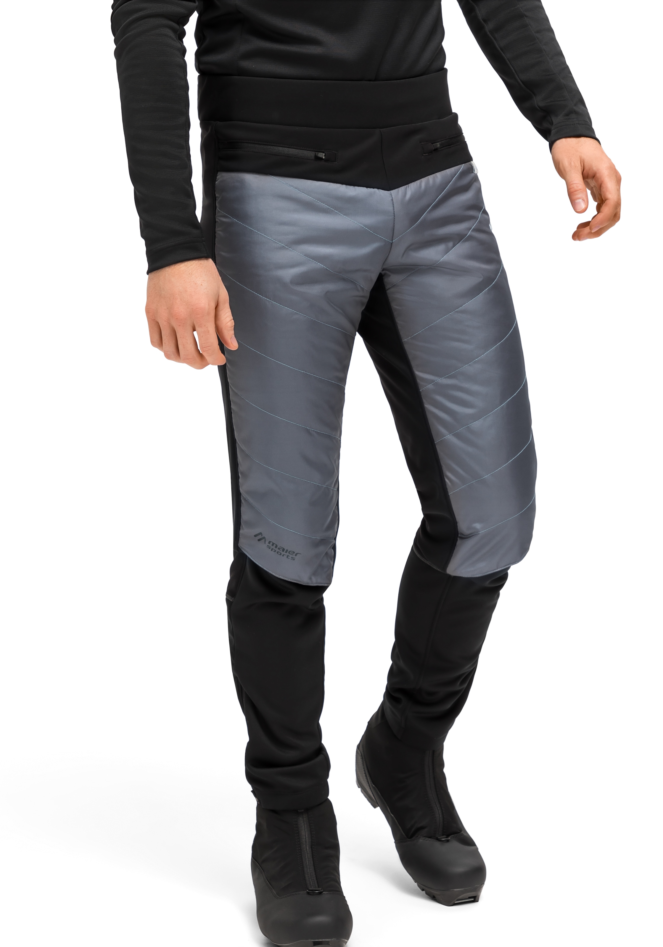 Maier Sports Skihose »Skjoma Pants M«, Herren Langlaufhose, 4-Wege-Stretch, wattierte Skitourenhose