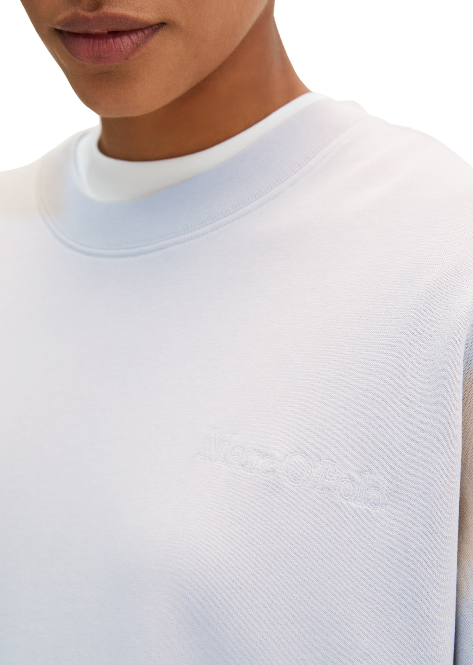 Marc O'Polo Sweatshirt »mit recycelter Baumwolle«
