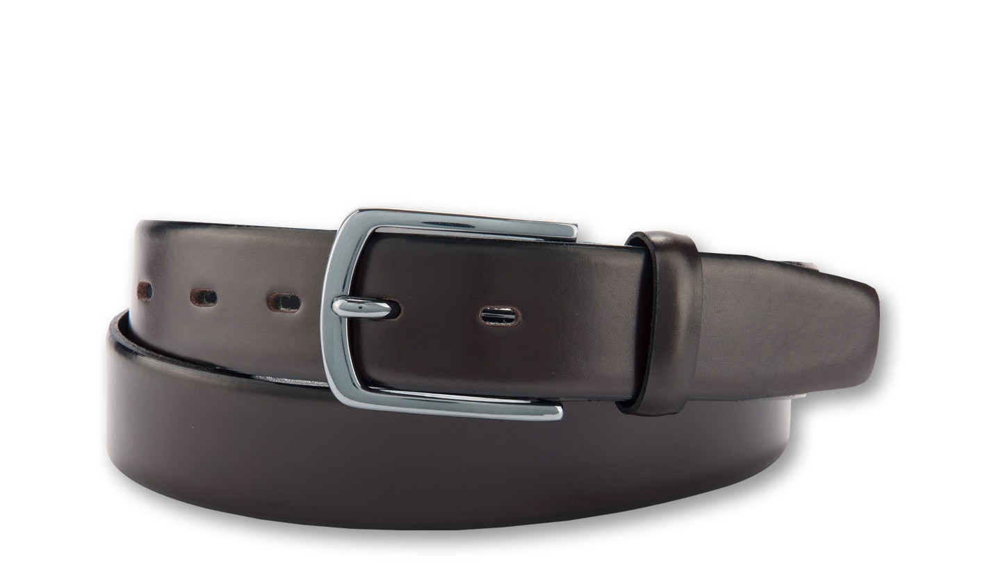 BERND GÖTZ Ledergürtel "Ledergürtel im Klassiklook mit Schattenkante" günstig online kaufen
