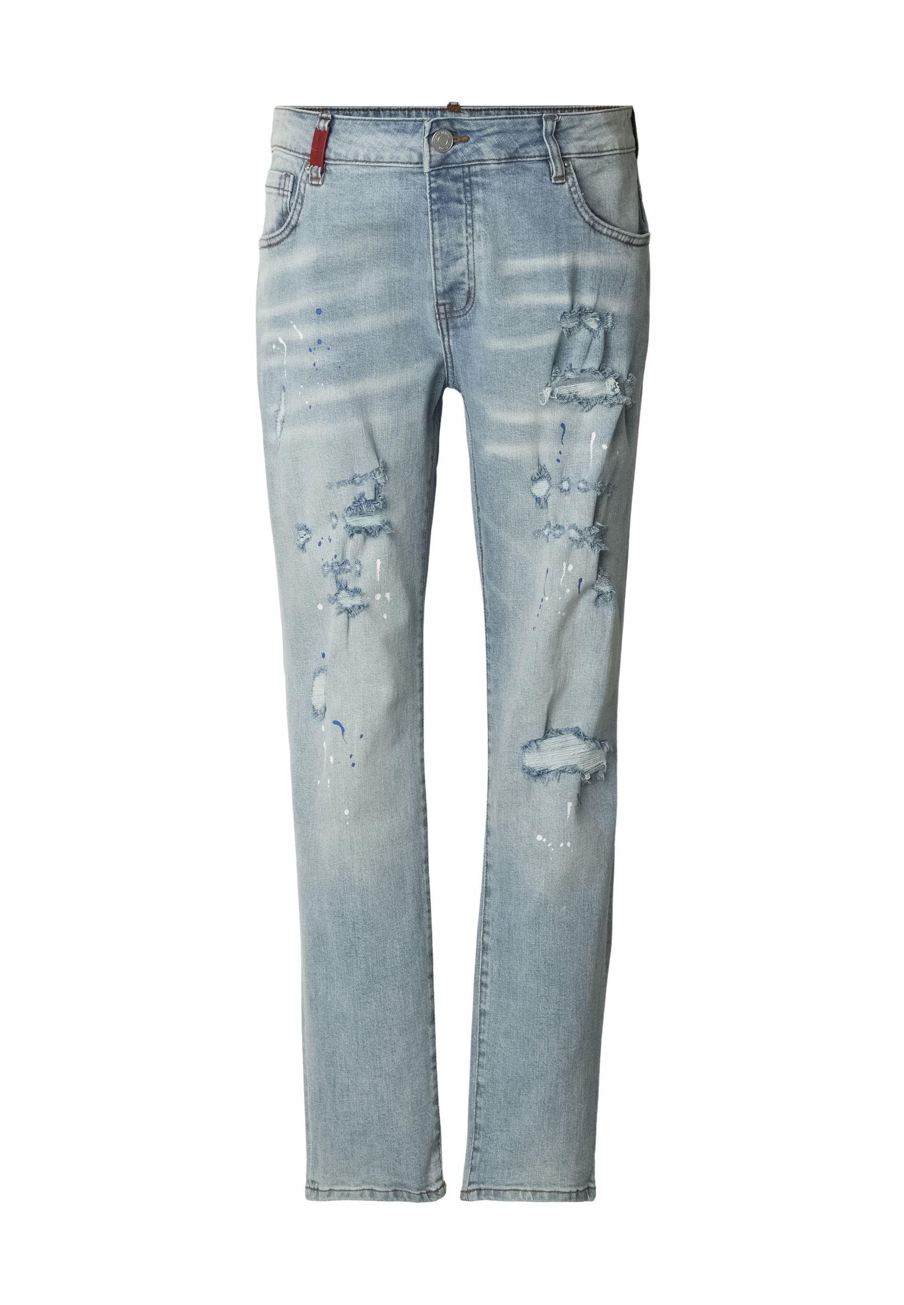 2Y Premium Bequeme Jeans "2Y Premium 2Y LEONARDO RIPPED SLIM FIT JEANS" günstig online kaufen