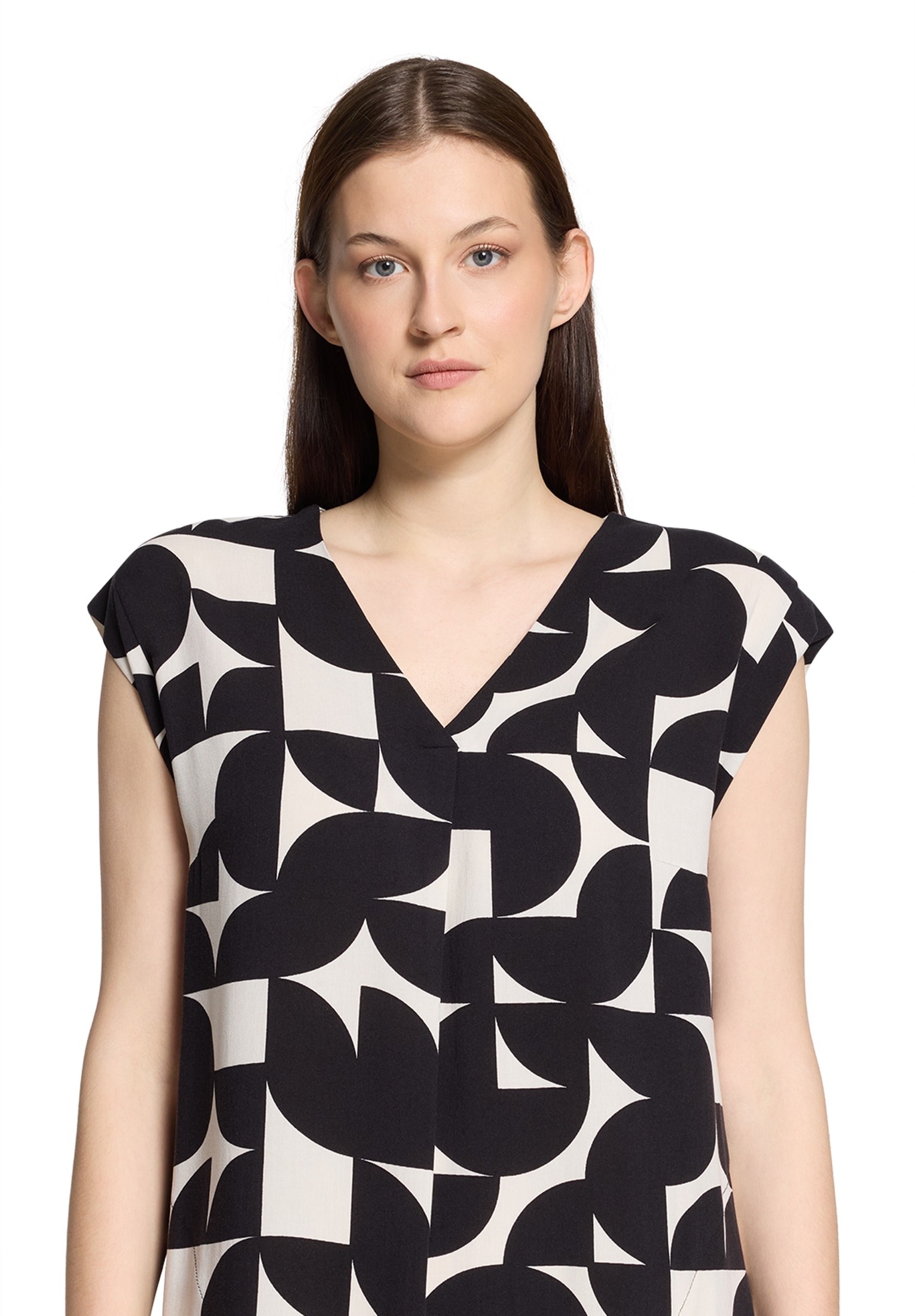 Betty&Co Druckkleid »Damen mit Print« Ohne Tasche
