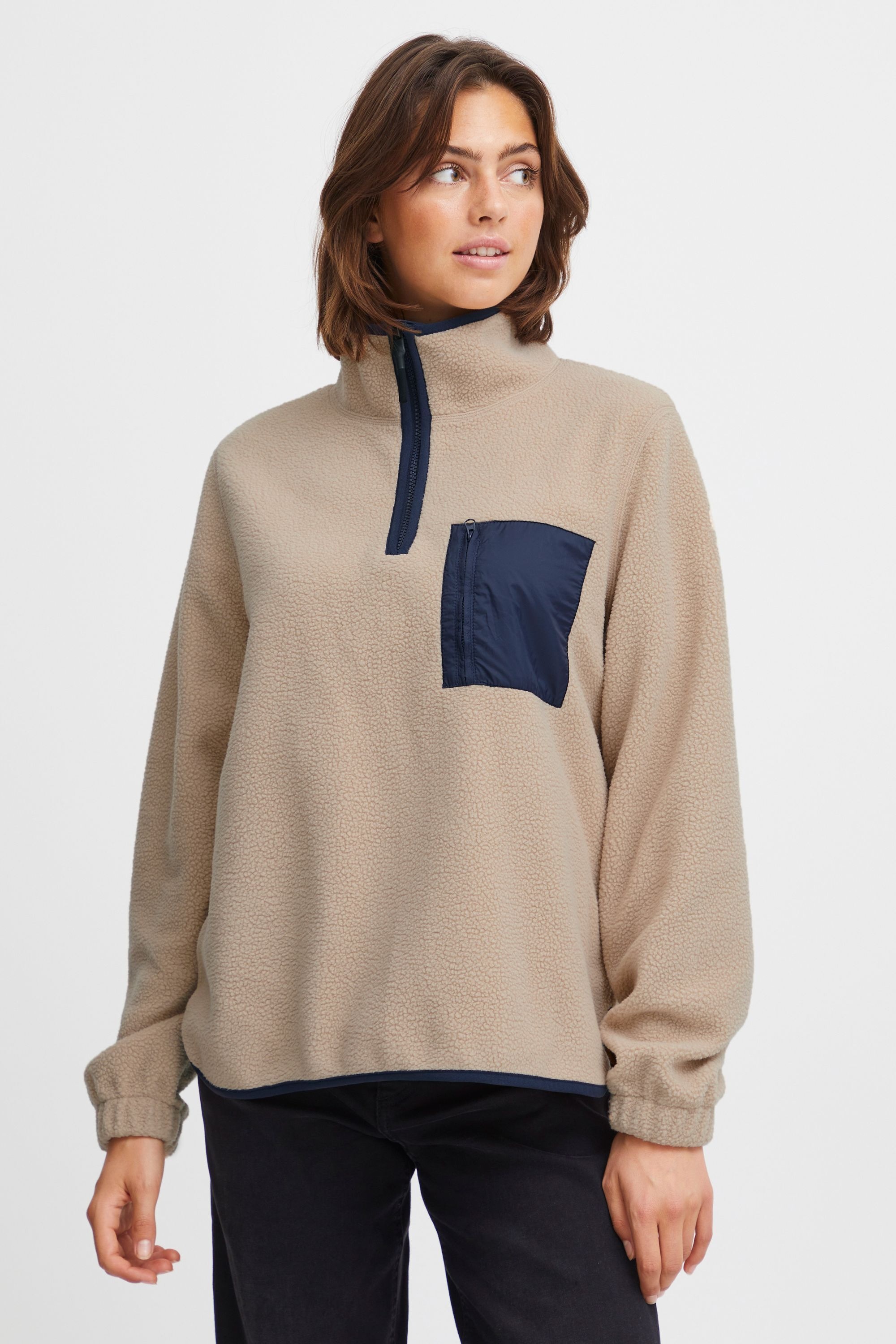 OXMO Troyer OXPiala Sweater Beige M 2