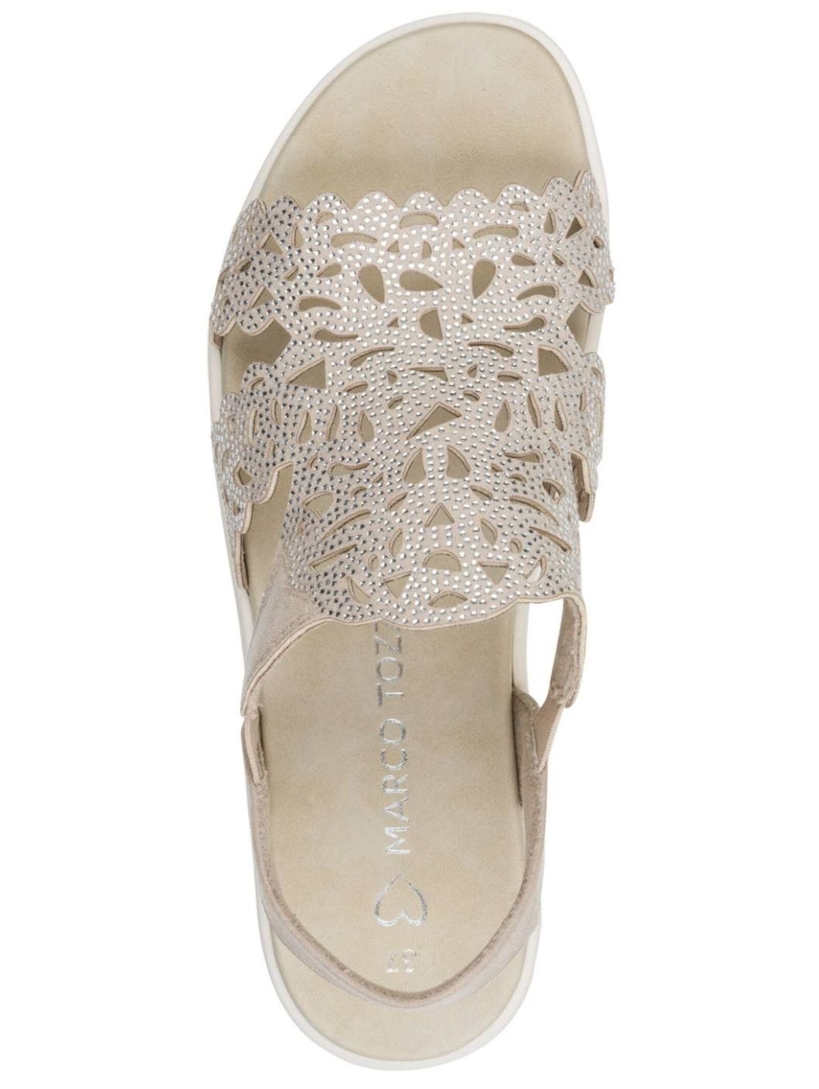 MARCO TOZZI Schaftsandalette »Marco Tozzi Sandalen Textil«