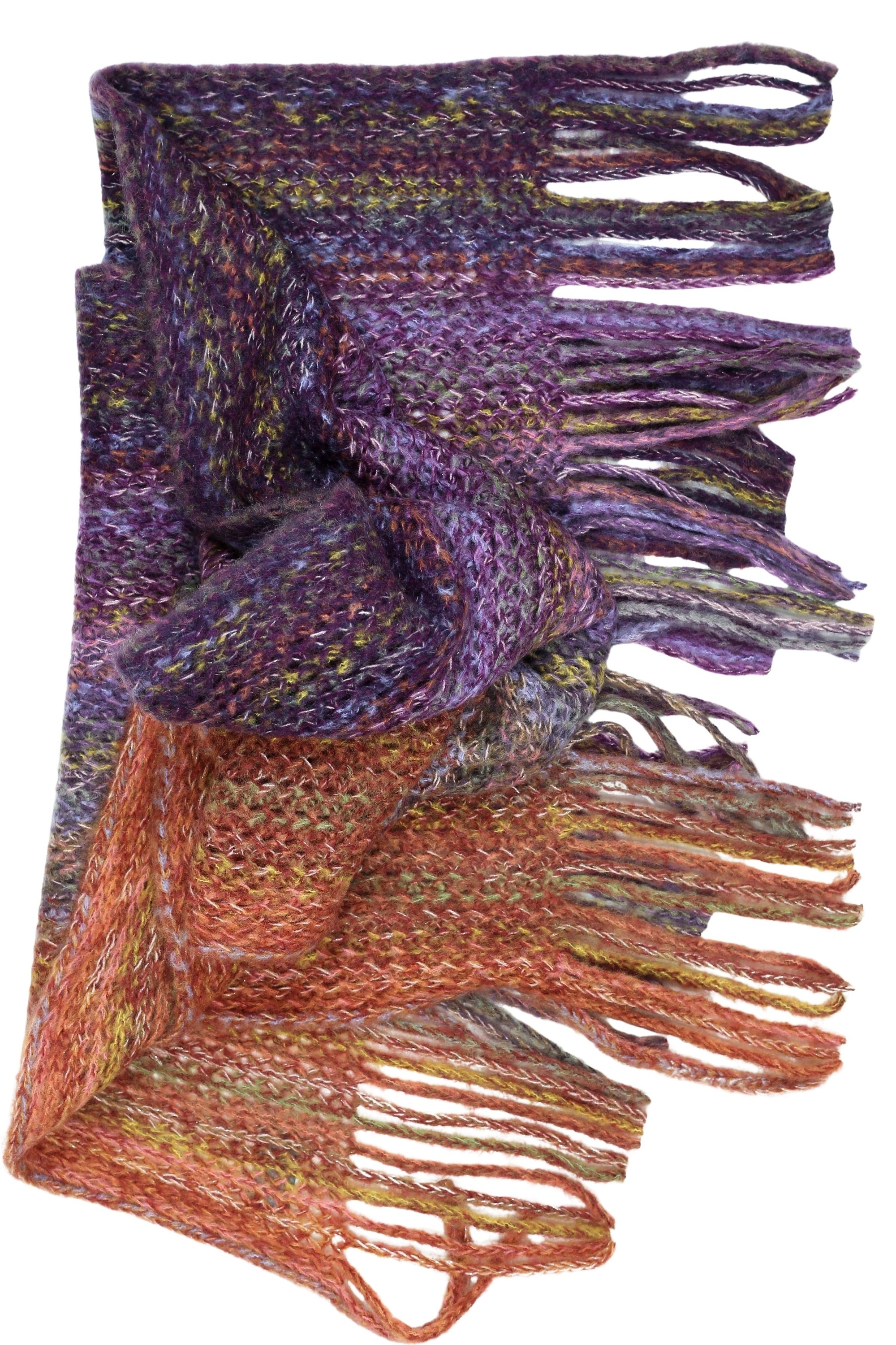 COLLEZIONE ALESSANDRO Strickschal »Farbenfroh«, modischer Farbmix, Made in Italy