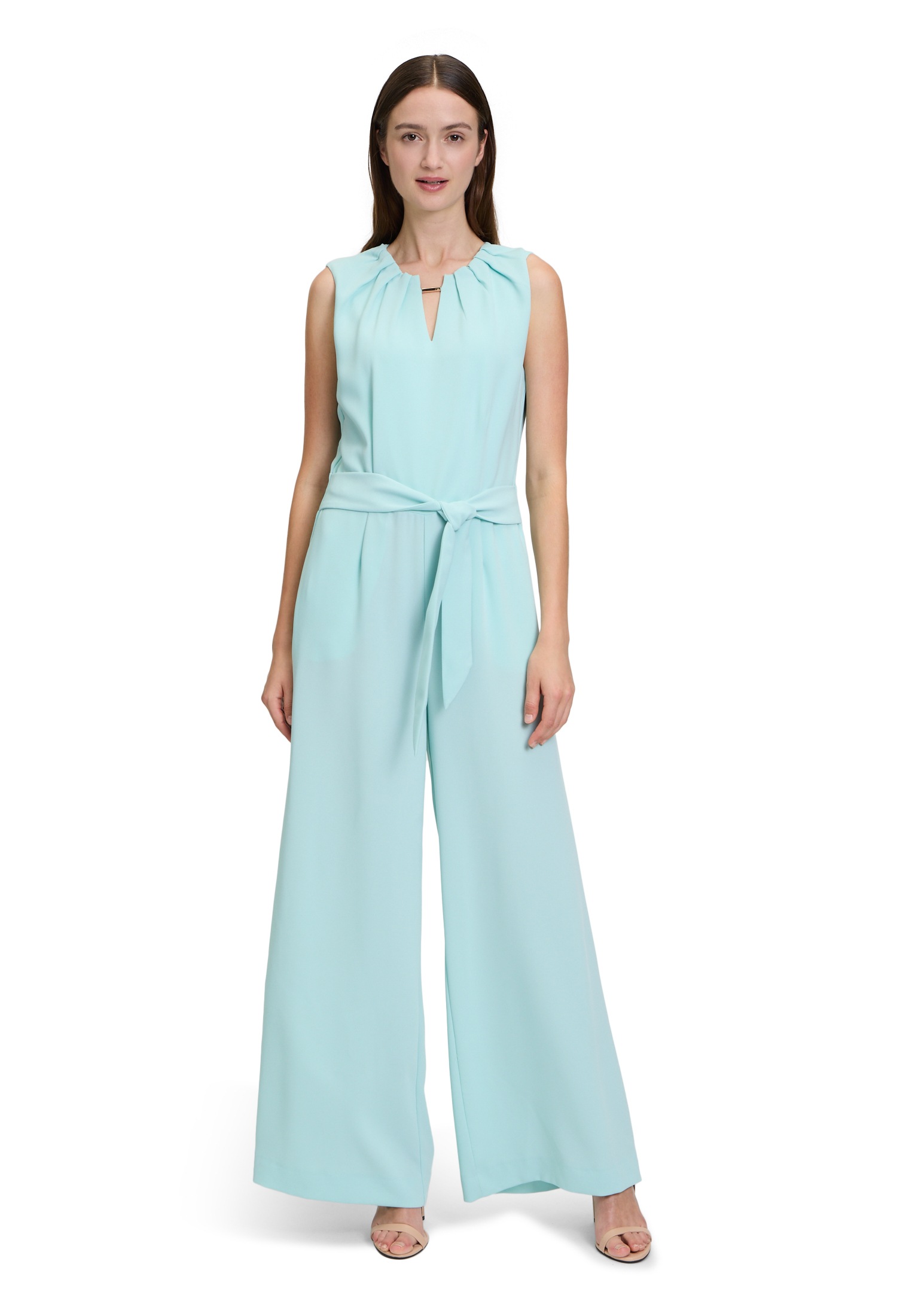 Betty&Co Overall "Betty & Co Damen Jumpsuit ohne Arm", (1 tlg.), Falten günstig online kaufen