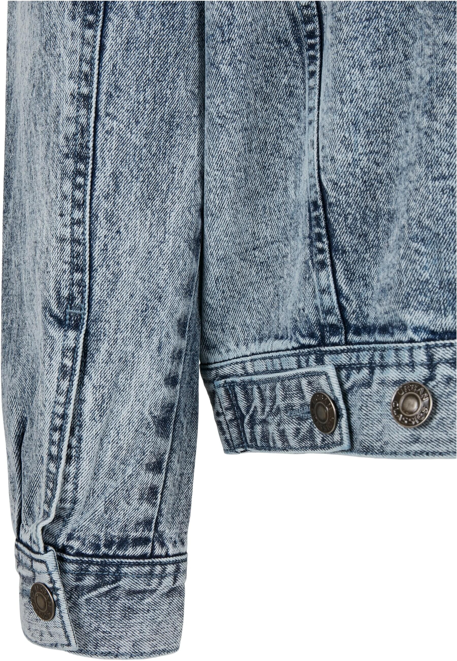 URBAN CLASSICS Allwetterjacke »Urban Classics Herren Oversized Denim Jacket«, (1 St.), ohne Kapuze