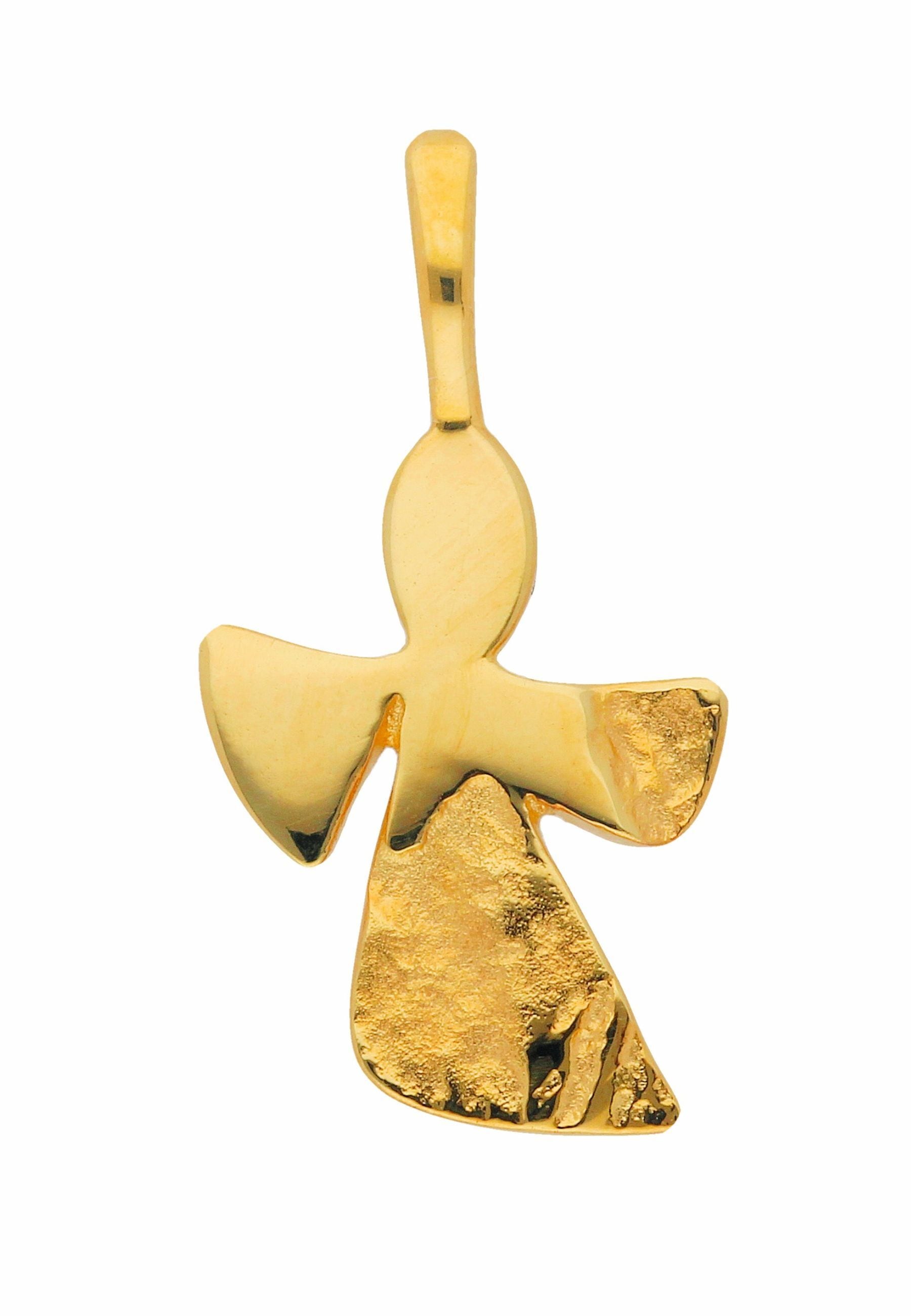 Kettenanhänger ADELIA´S "Damen 333 Gold Anhänger Engel", gold, Schmuckanhänger, Damen, Gold, Kettenanhänger, für Damen