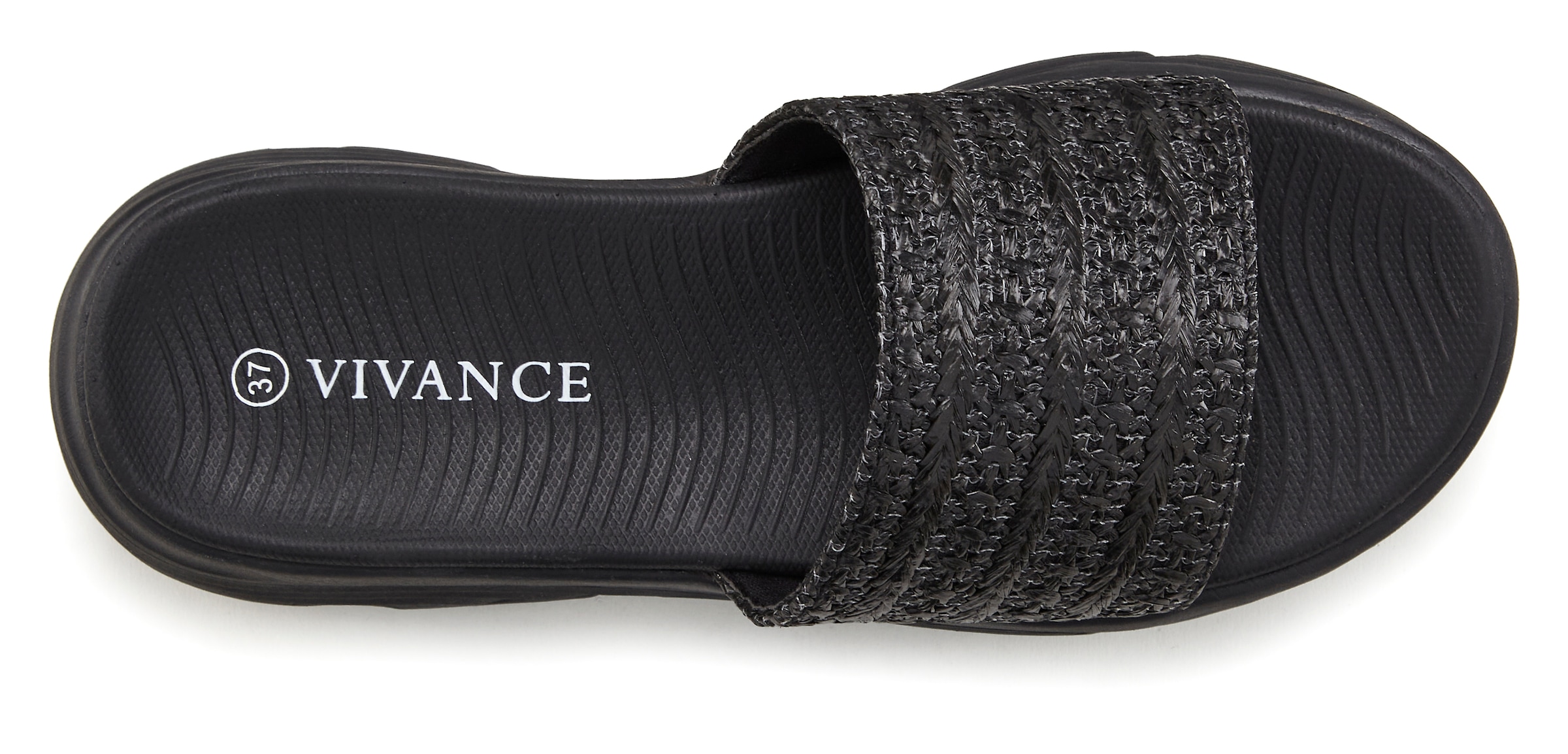 Vivance Pantolette »Mule, Sandale, Sommerschuh, offener Schuh,«  NEU mit modischer Sohle VEGAN