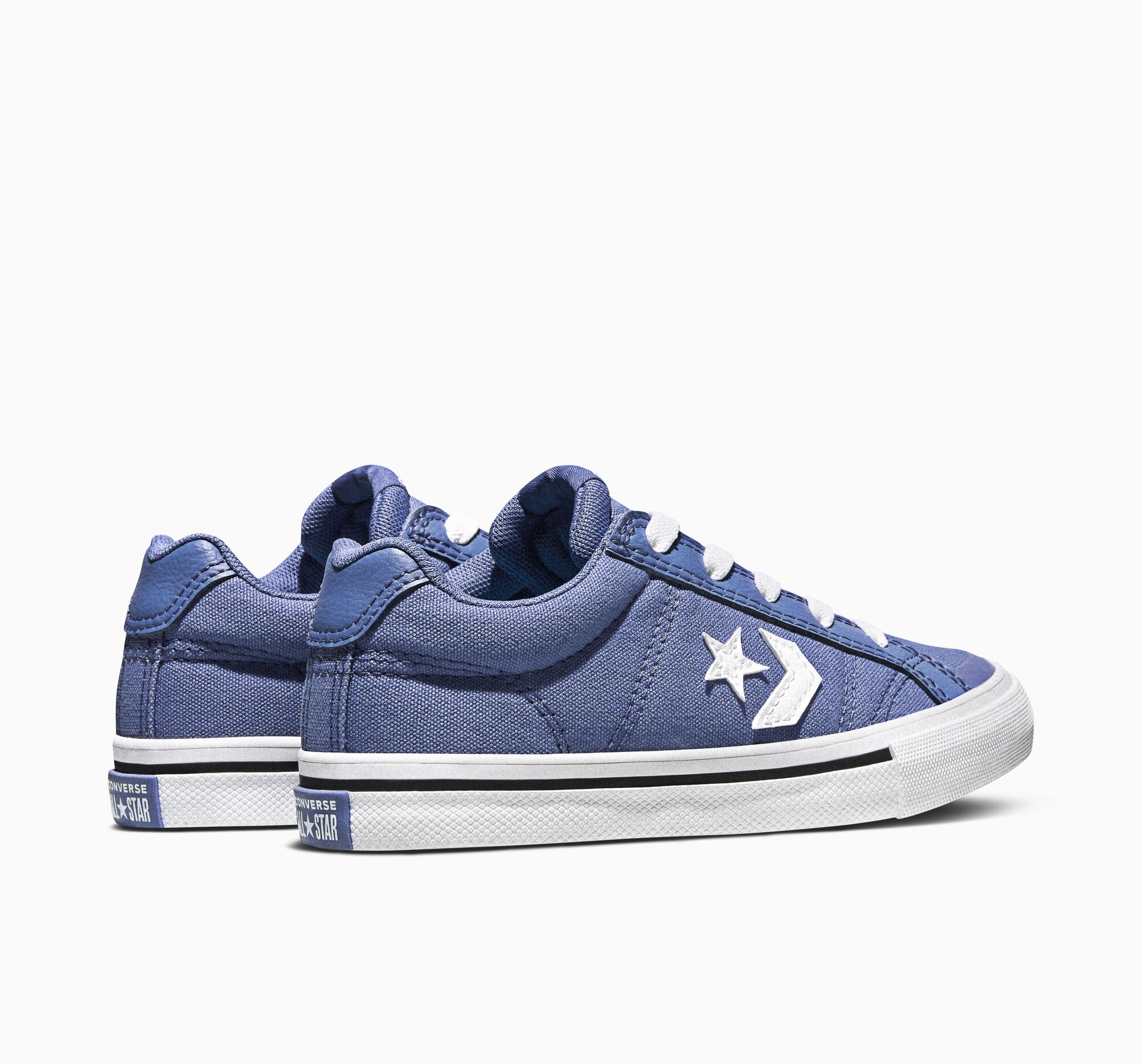 Sneaker CONVERSE "SPORT CASUAL CANVAS", Mädchen, Gr. 30, indigo storm, weiß, indigo storm, Synthetik, Textil, Schuhe Sneaker 2