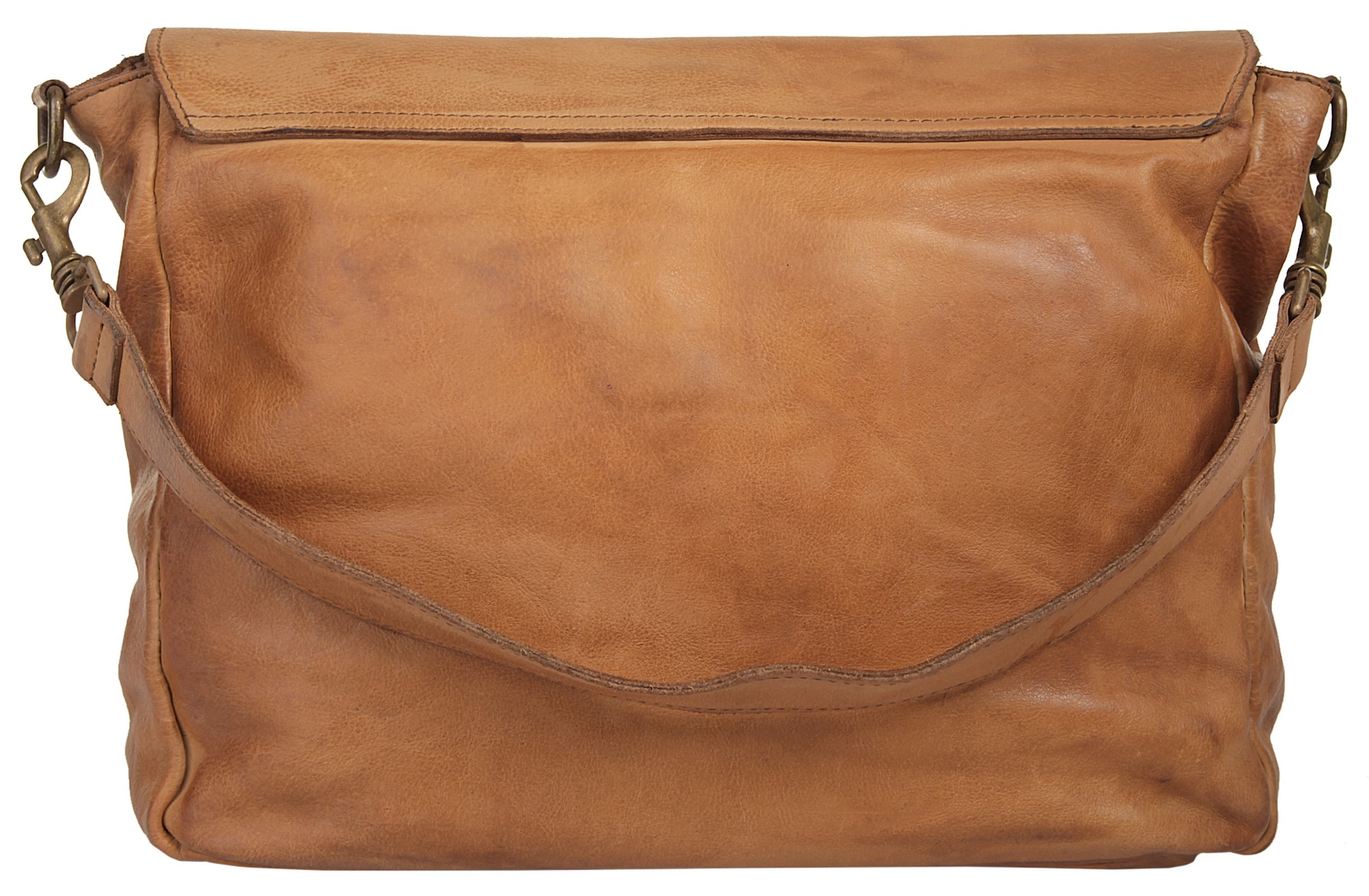 Samantha Look Umhängetasche »SATCHEL«, echt Leder, Made in Italy