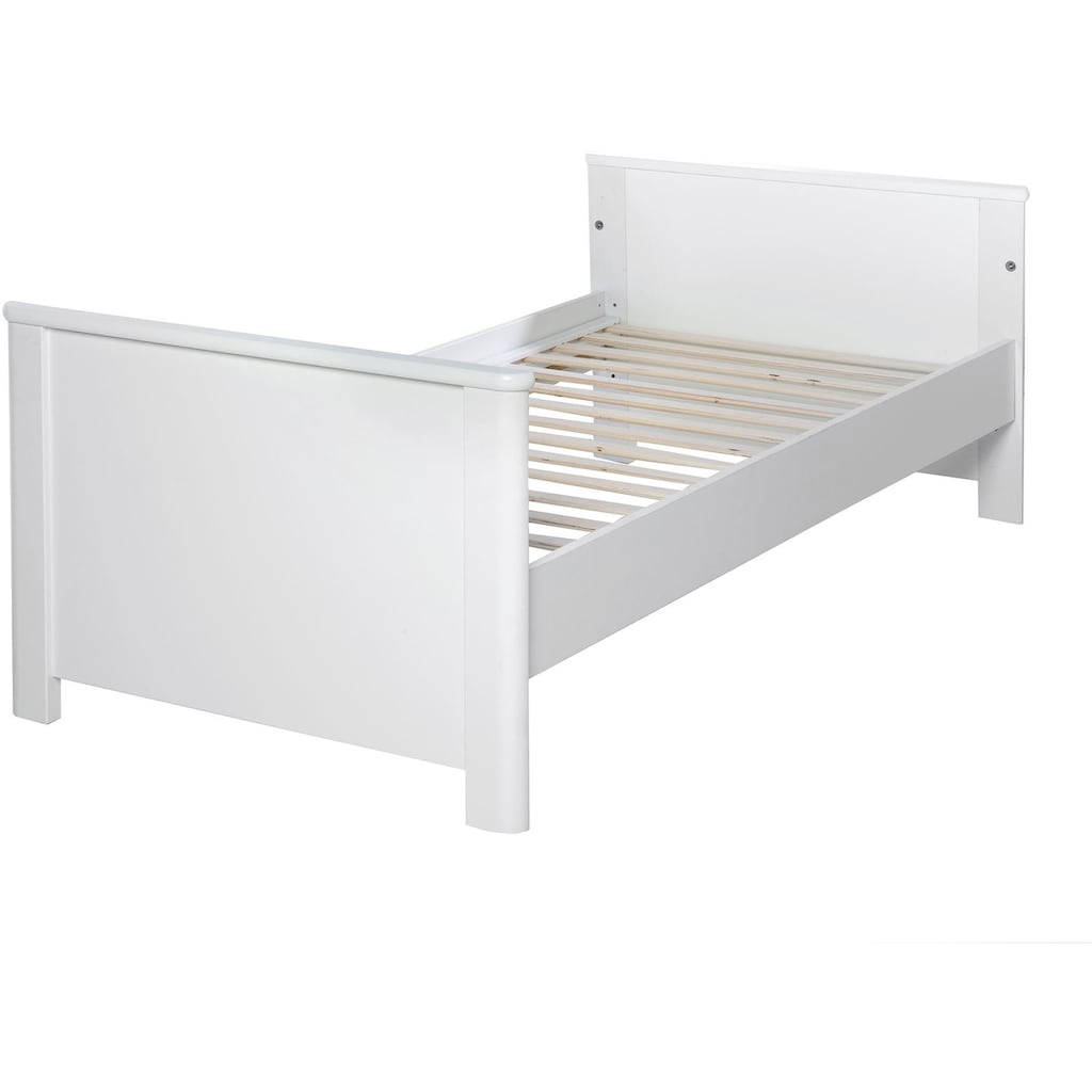 roba® Babyzimmer-Komplettset »Linus«, (Set, 3 St., Kinderbett, Wickelkommode, Kleiderschrank), mit Kinderbett, Schrank und Wickelkommode