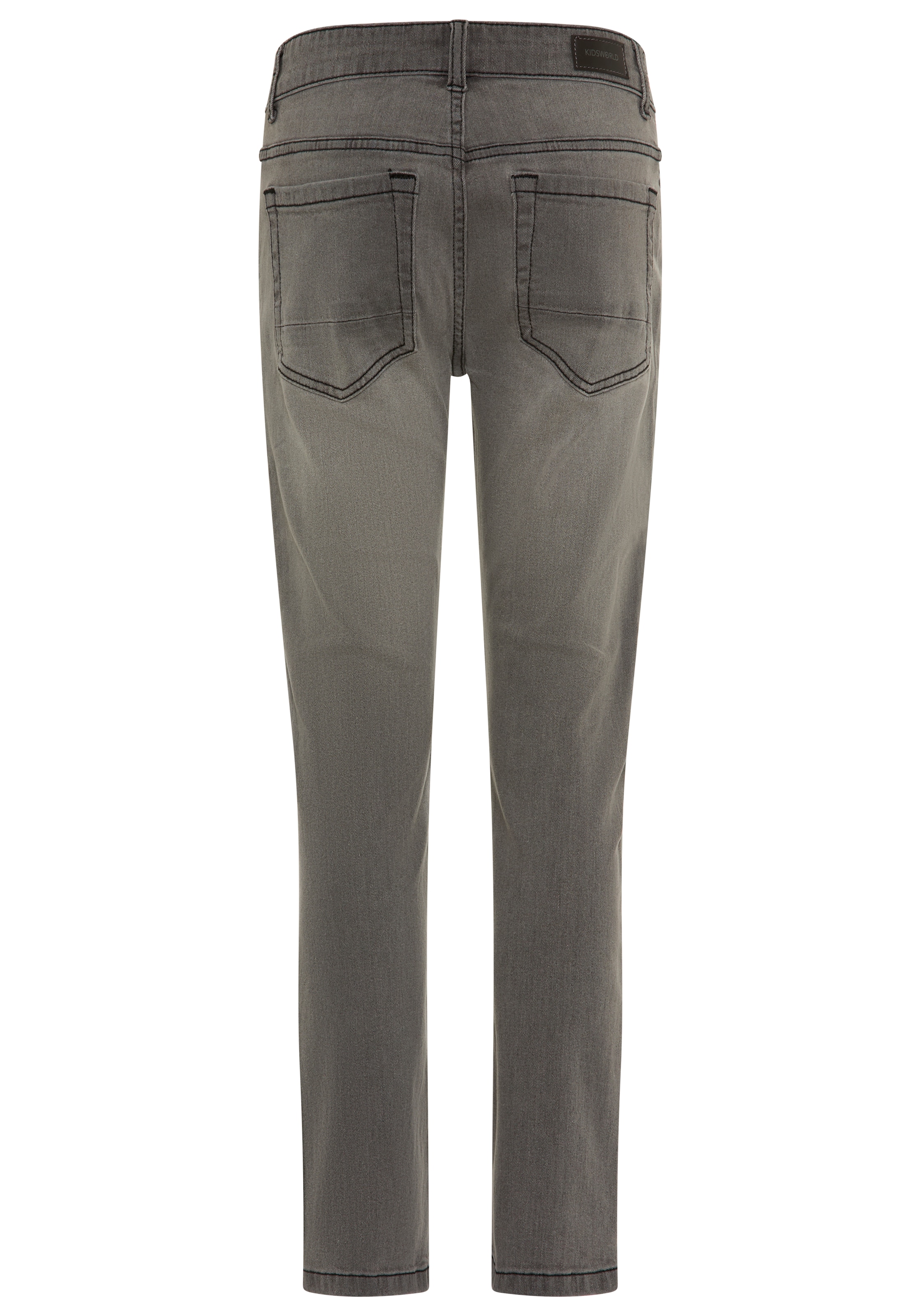 KIDSWORLD Straight-Jeans »Gerade Stretchjeans«, Stretchjeans in authentischer Waschung
