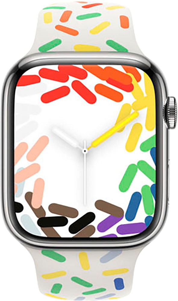 Apple Smartwatch-Armband »45mm Pride Edition Sport Band - S/M«