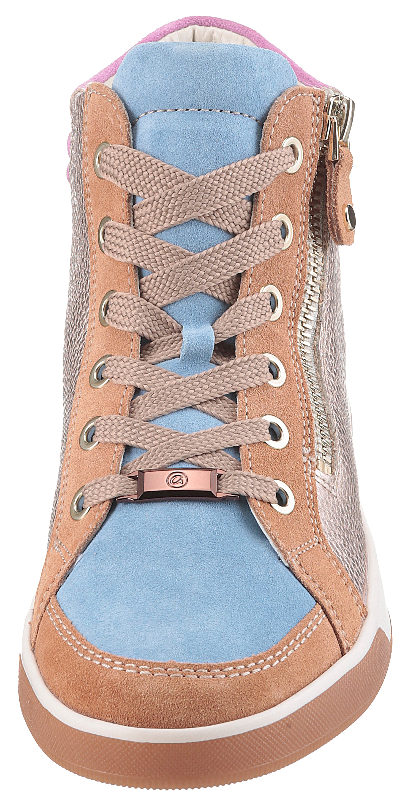 Ara Sneaker »ROM«, High Top Sneaker, Schnürboots mit Reißverschluss