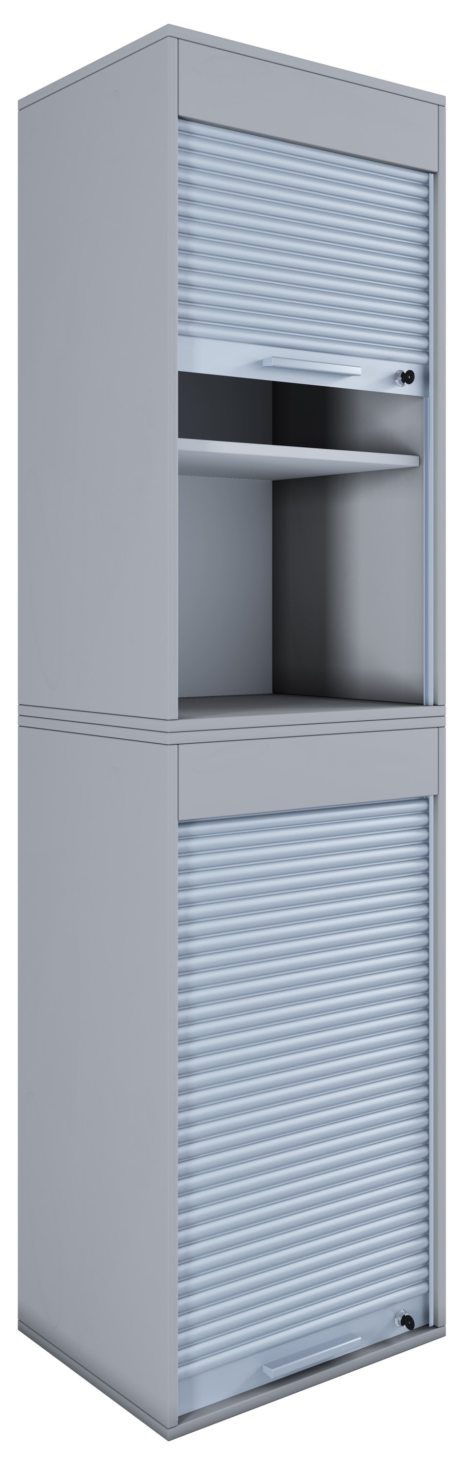 VCM Aktenschrank »VCM Büroschrank | Aktenschrank mit Rollladen | Maße ca. H. 186 x B. 50 x T. 40 cm ¿ Aktos XL«, (1 St.)