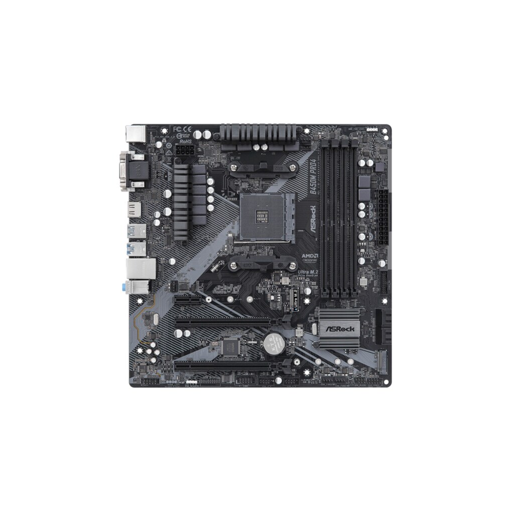 Asrock Mainboard »B450M Pro4 R2.0«