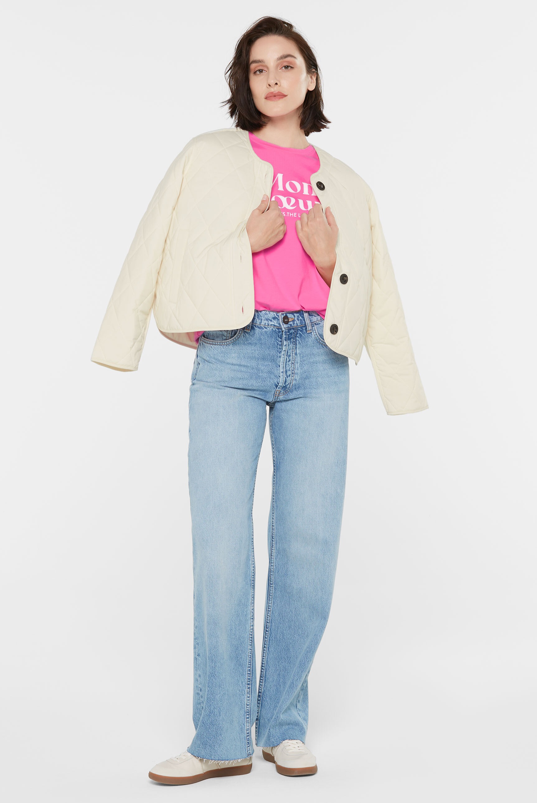 SENSES.THE LABEL Outdoorjacke, ohne Kapuze