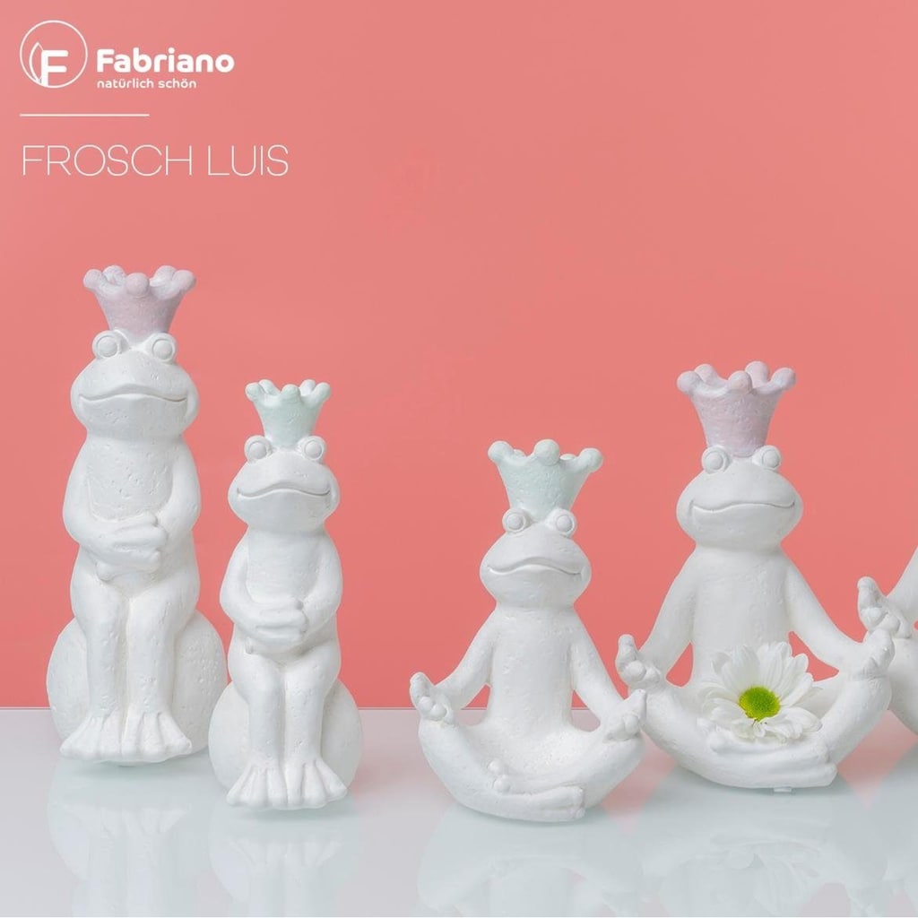 Fabriano Tierfigur »Frosch Luis macht Yoga«